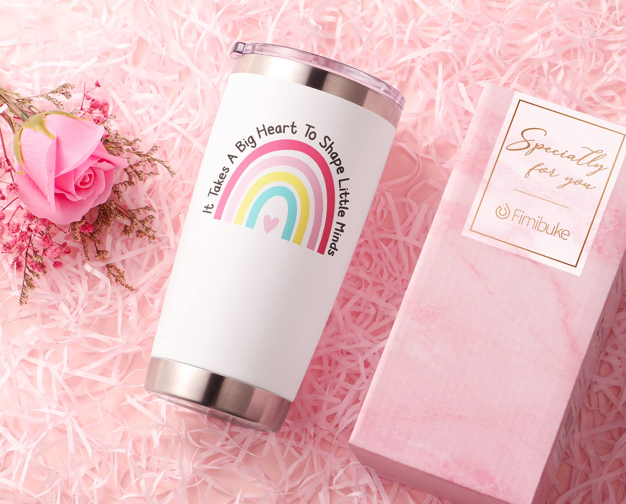 Foto 5 | Vaso Fimibuke, Regalo De Navidad De 600 Ml Para Agradecimiento A Los Profesores - Venta Internacional.