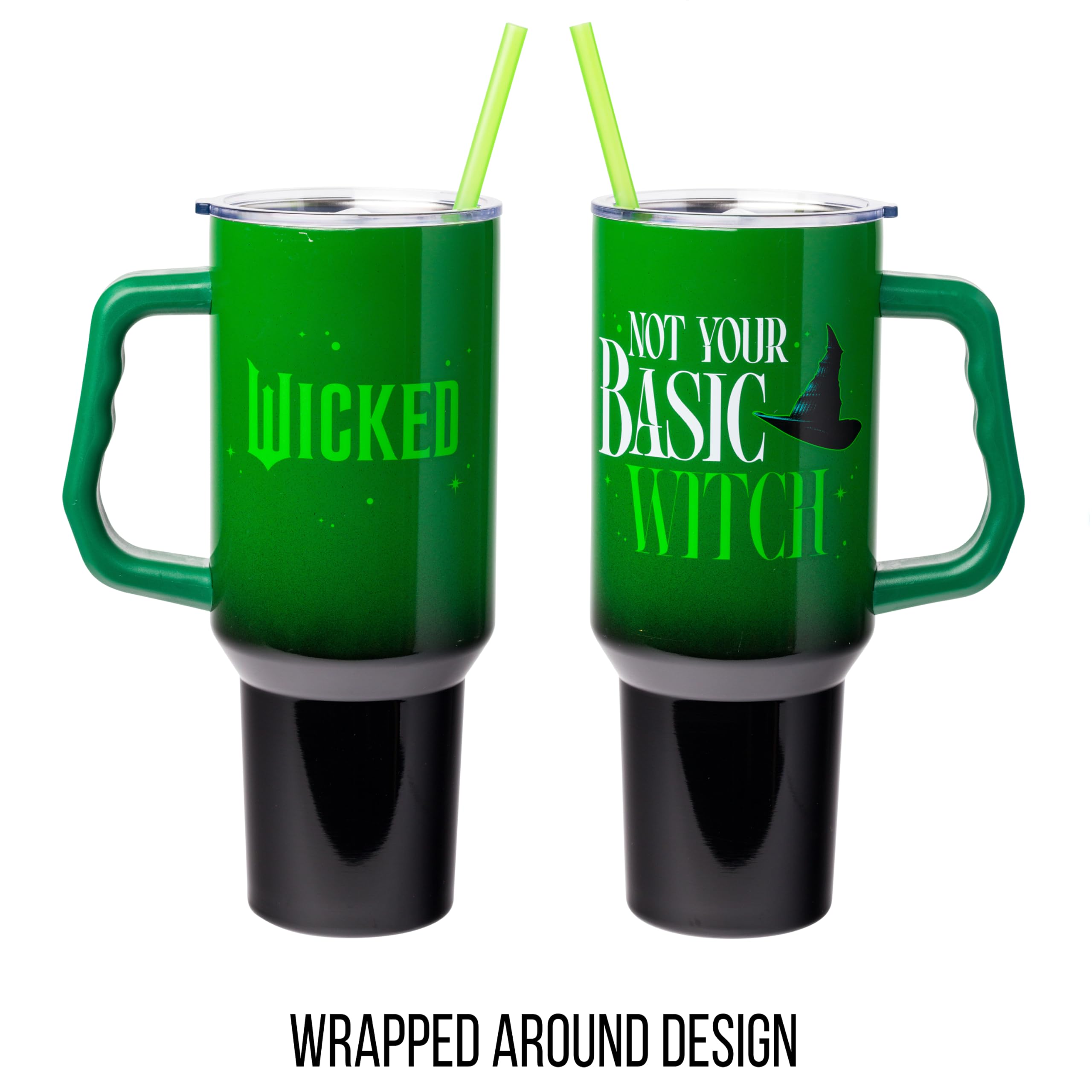 Foto 3 pulgar | Vaso Plateado Buffalo Wicked Elphaba De Acero Inoxidable 1,2 L - Venta Internacional.