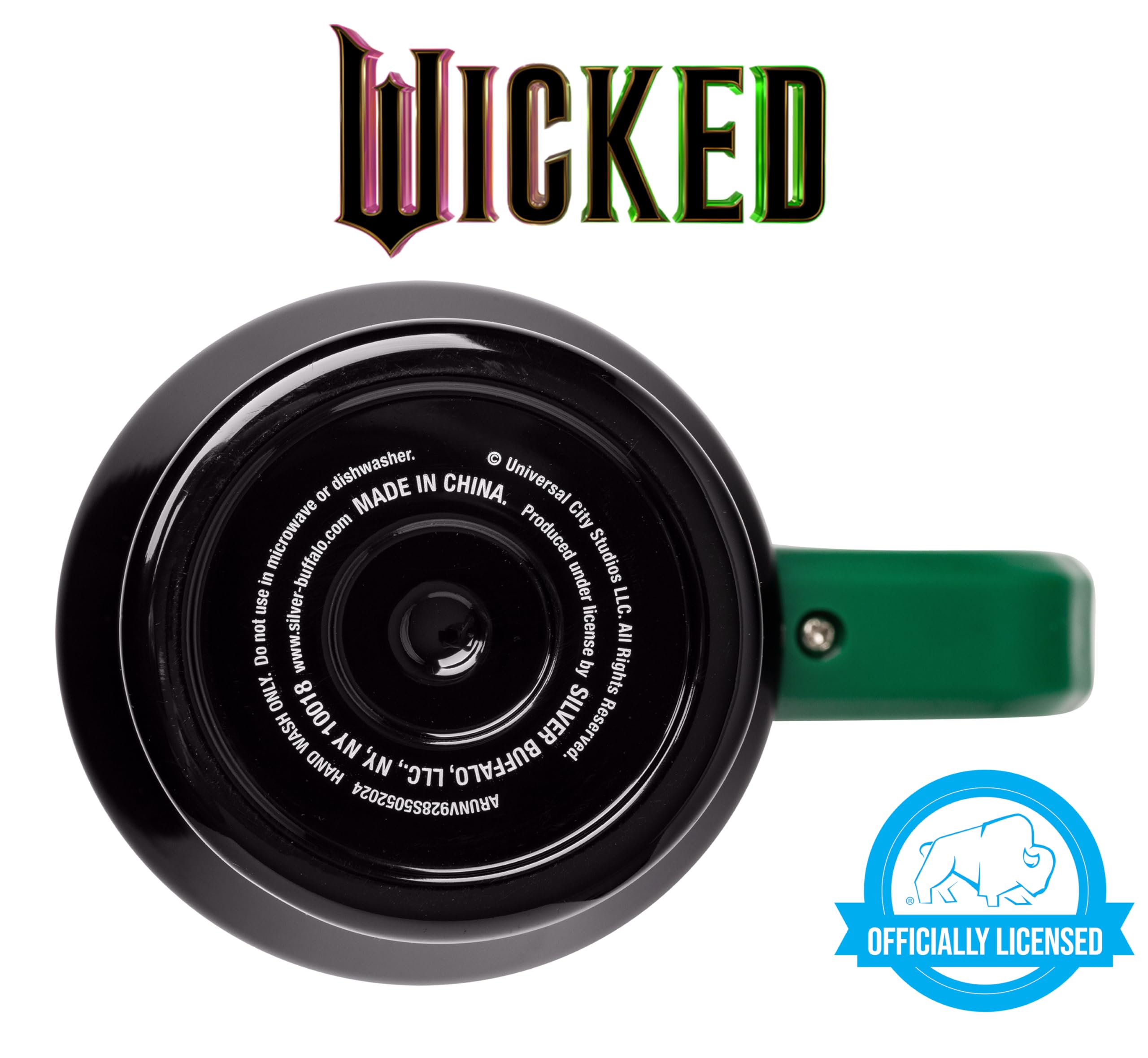 Foto 5 pulgar | Vaso Plateado Buffalo Wicked Elphaba De Acero Inoxidable 1,2 L - Venta Internacional.
