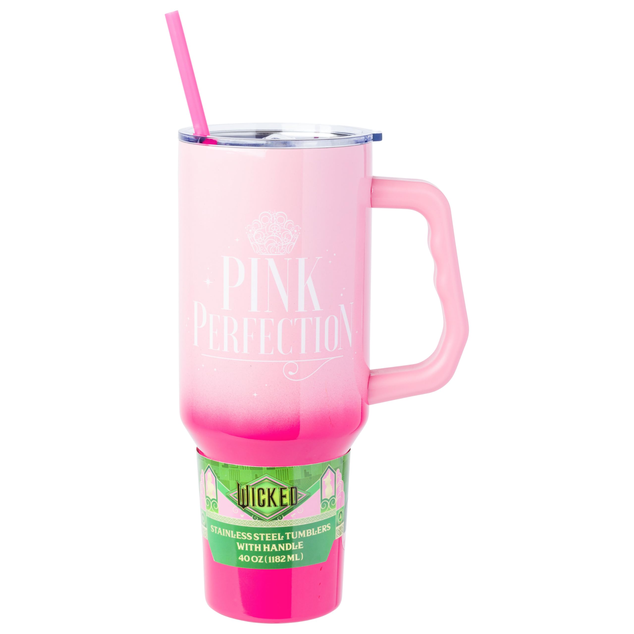 Foto 1 | Vaso Plateado Buffalo Wicked Glinda Pink De Acero Inoxidable De 1,2 L - Venta Internacional.