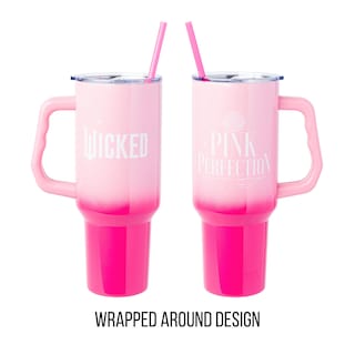 Foto 2 | Vaso Plateado Buffalo Wicked Glinda Pink De Acero Inoxidable De 1,2 L - Venta Internacional.