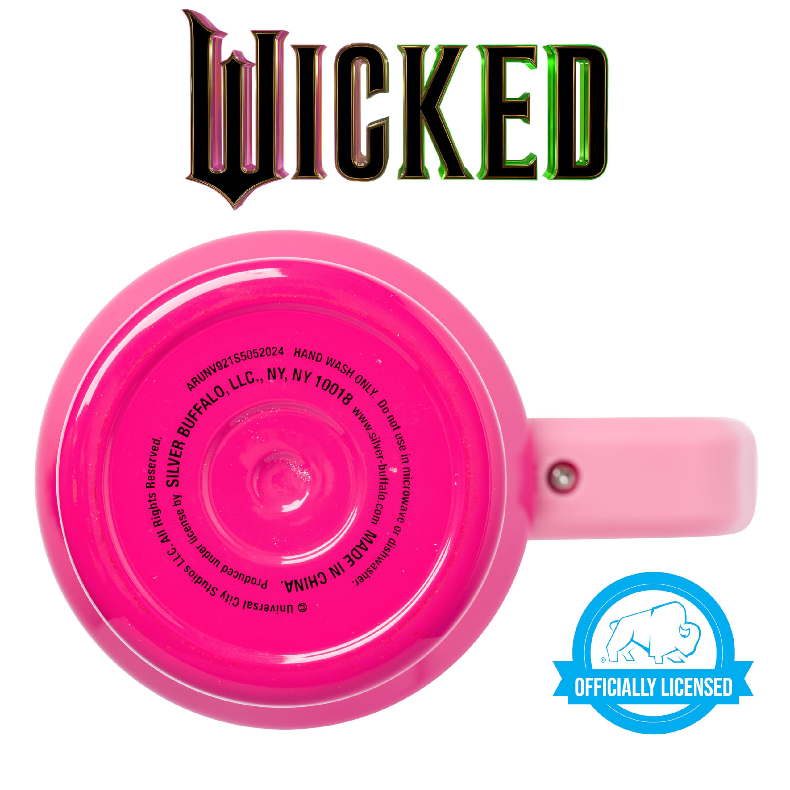 Foto 5 pulgar | Vaso Plateado Buffalo Wicked Glinda Pink De Acero Inoxidable De 1,2 L - Venta Internacional.