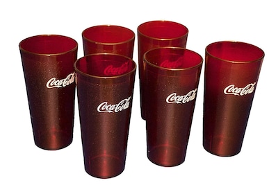 Foto 2 | Vasos Coca-cola Supply Depot Restaurant 473 Ml De Plástico Rojo - Venta Internacional.