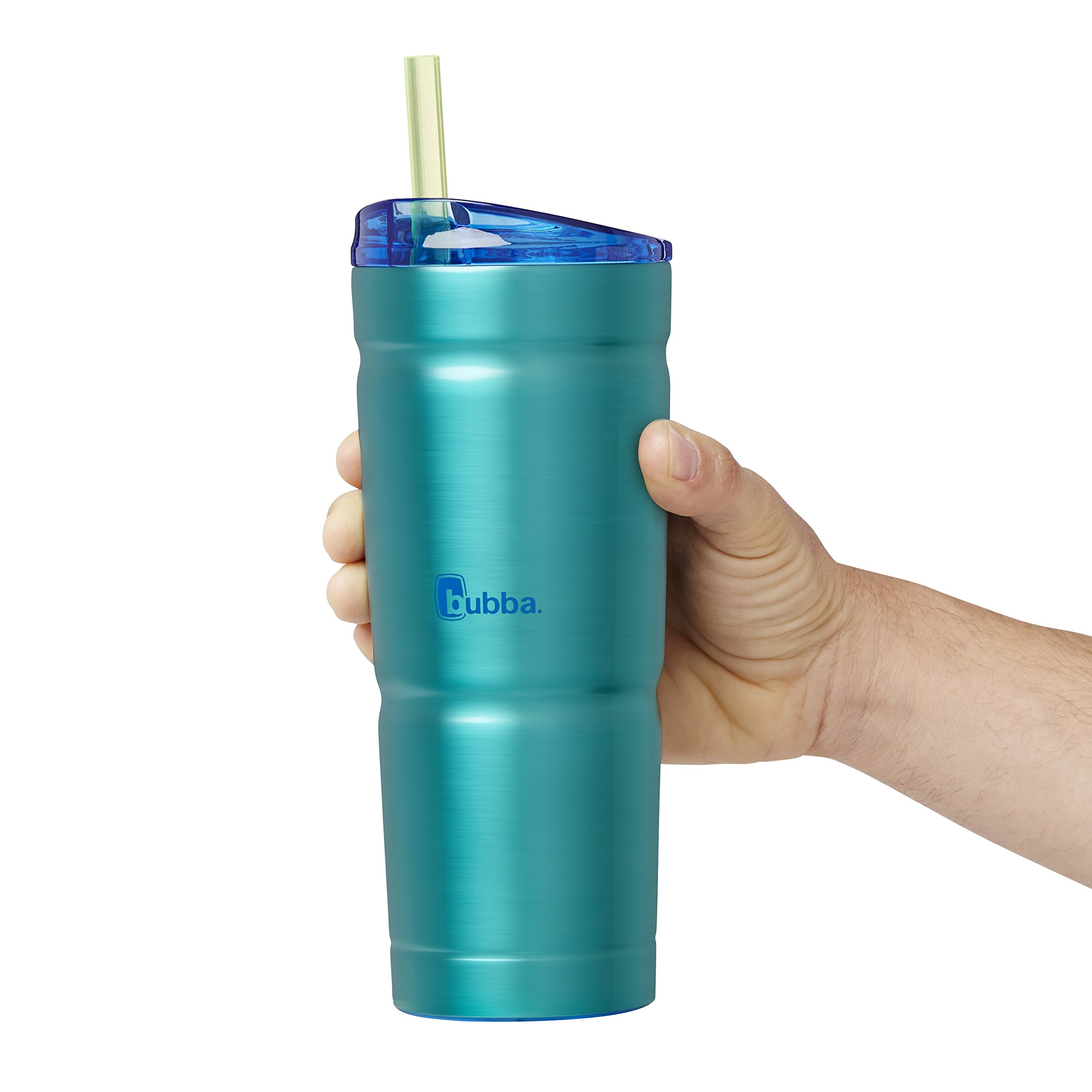 Foto 5 pulgar | Vaso Bubba Envy S De Acero Inoxidable De 700 Ml Con Straw Island  Color Verde Azulado - Venta Internacional.