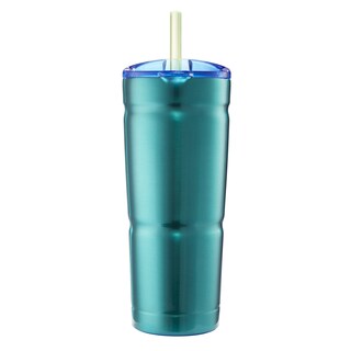 Foto 6 | Vaso Bubba Envy S De Acero Inoxidable De 700 Ml Con Straw Island Color Verde Azulado - Venta Internacional.