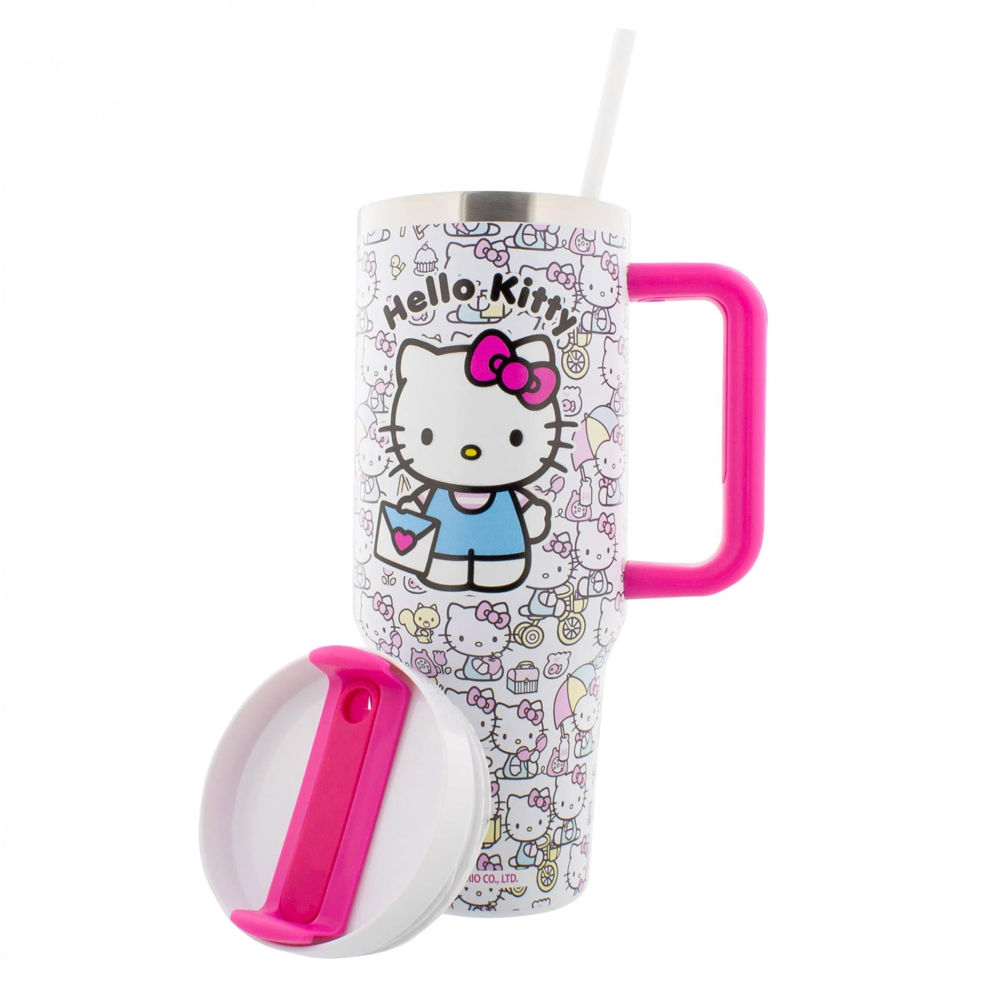 Foto 2 pulgar | Vaso Fast Forward Sanrio Hello Kitty De Acero Inoxidable De 1 2 L - Venta Internacional.