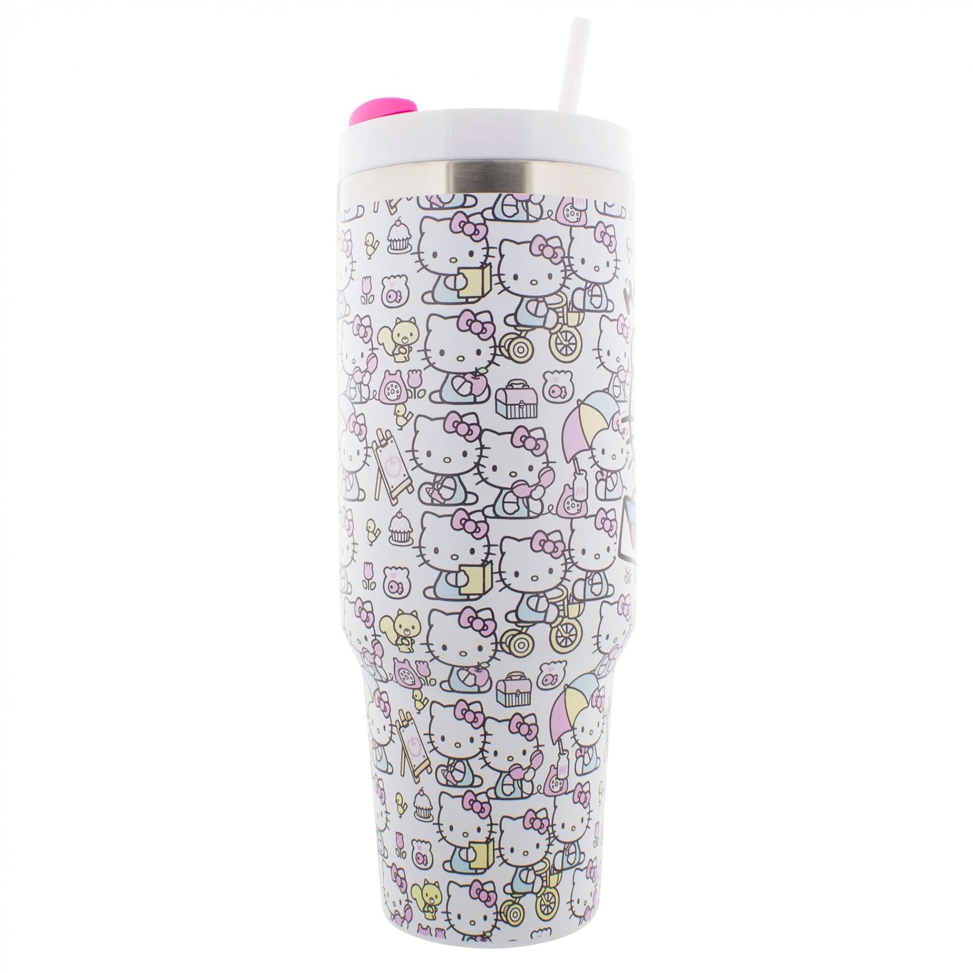 Foto 5 pulgar | Vaso Fast Forward Sanrio Hello Kitty De Acero Inoxidable De 1 2 L - Venta Internacional.