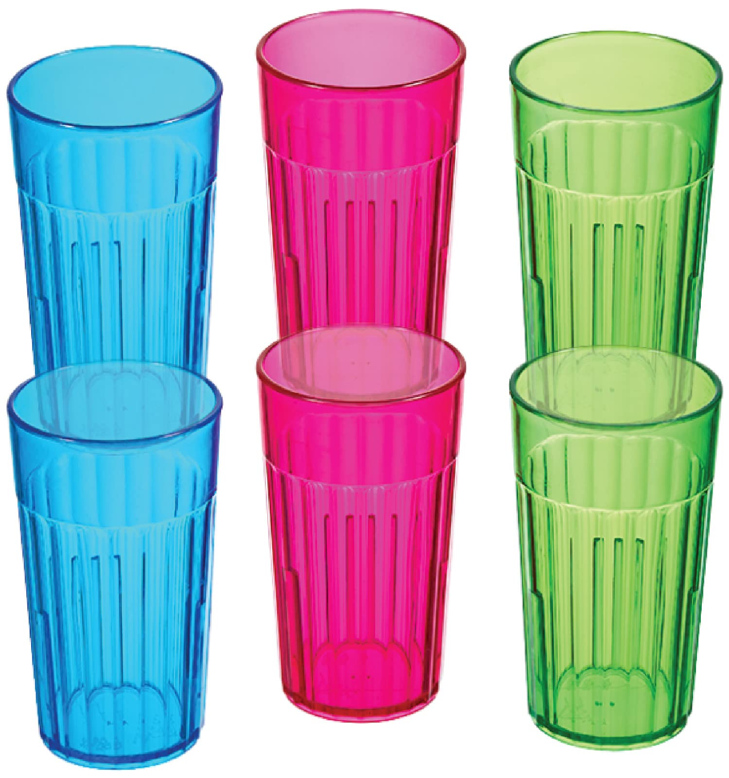 Foto 2 pulgar | Vaso De Plástico Arrow Home Products Rainbow  180 Ml  Juego De 6 - Venta Internacional.