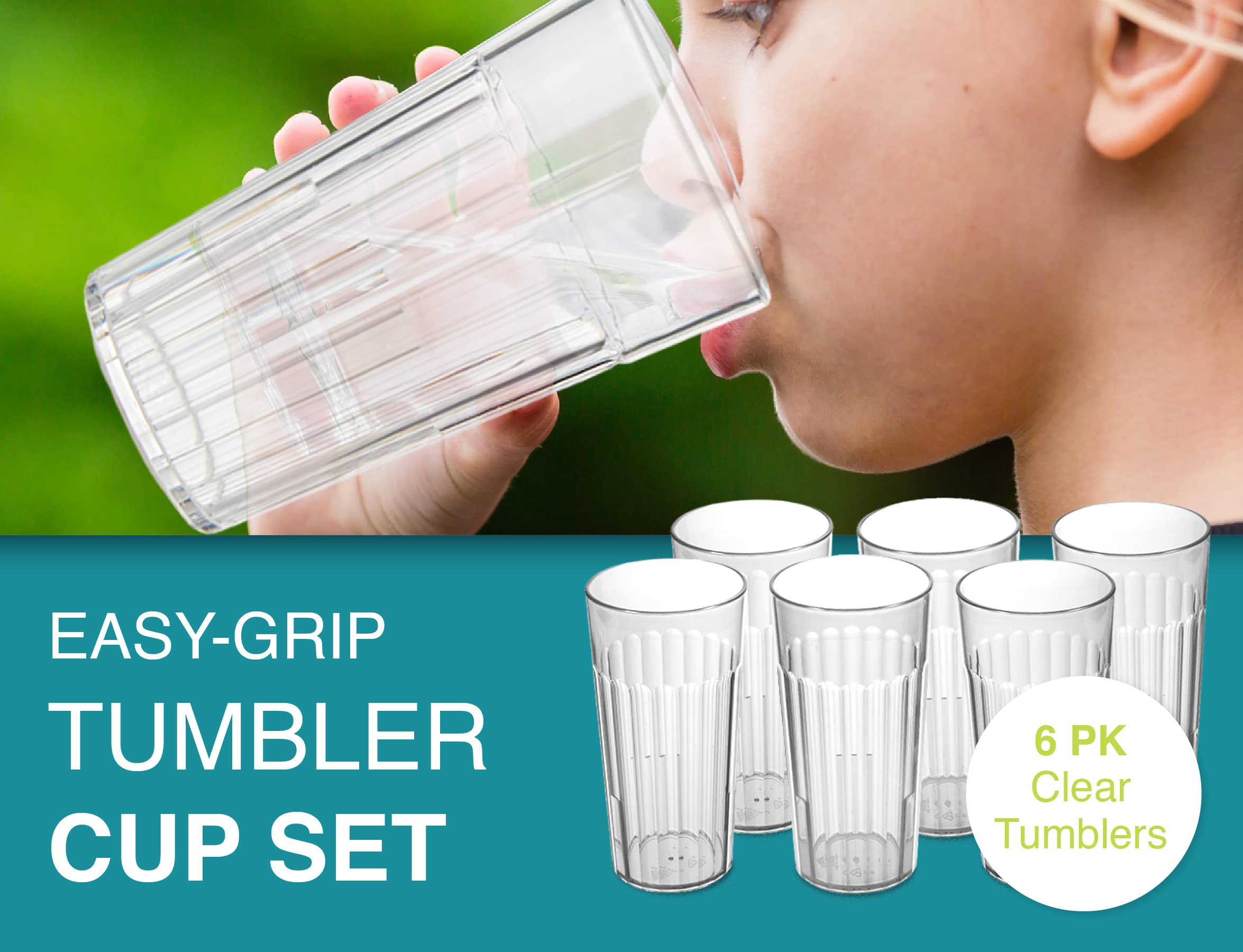 Foto 4 pulgar | Vaso De Plástico Arrow Home Products  480 Ml  Juego De 6 Unidades  Transparentes - Venta Internacional.