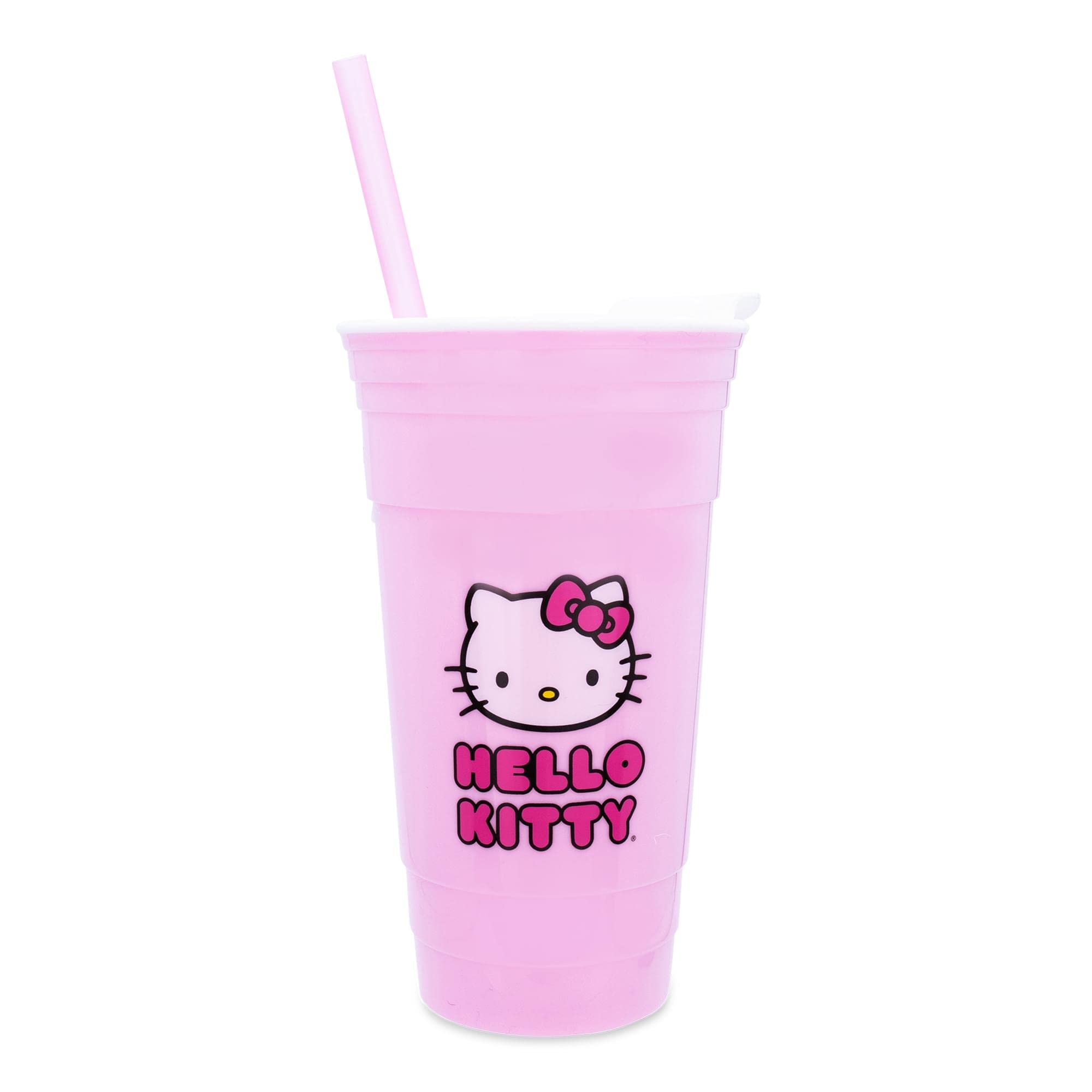 Foto 1 | Vaso De Viaje Plateado Buffalo Sanrio Hello Kitty 960 Ml - Venta Internacional.