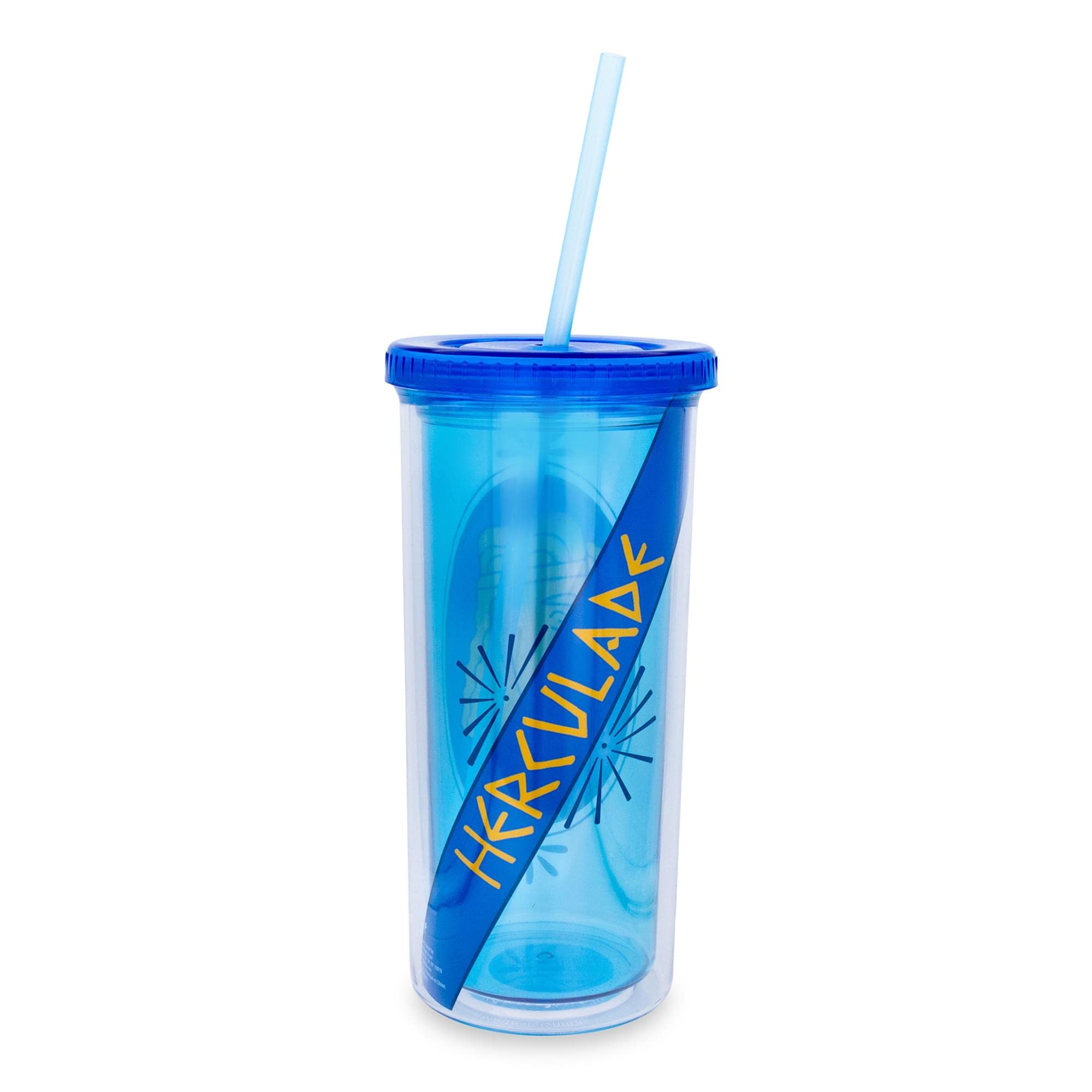 Foto 3 | Vaso De Viaje Plateado Buffalo Disney Hercules 600 Ml - Venta Internacional.