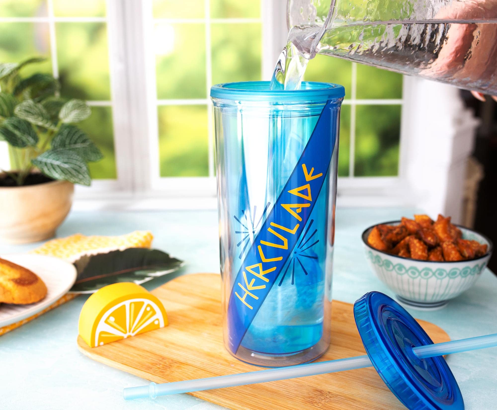 Foto 6 pulgar | Vaso De Viaje Plateado Buffalo Disney Hercules 600 Ml - Venta Internacional.