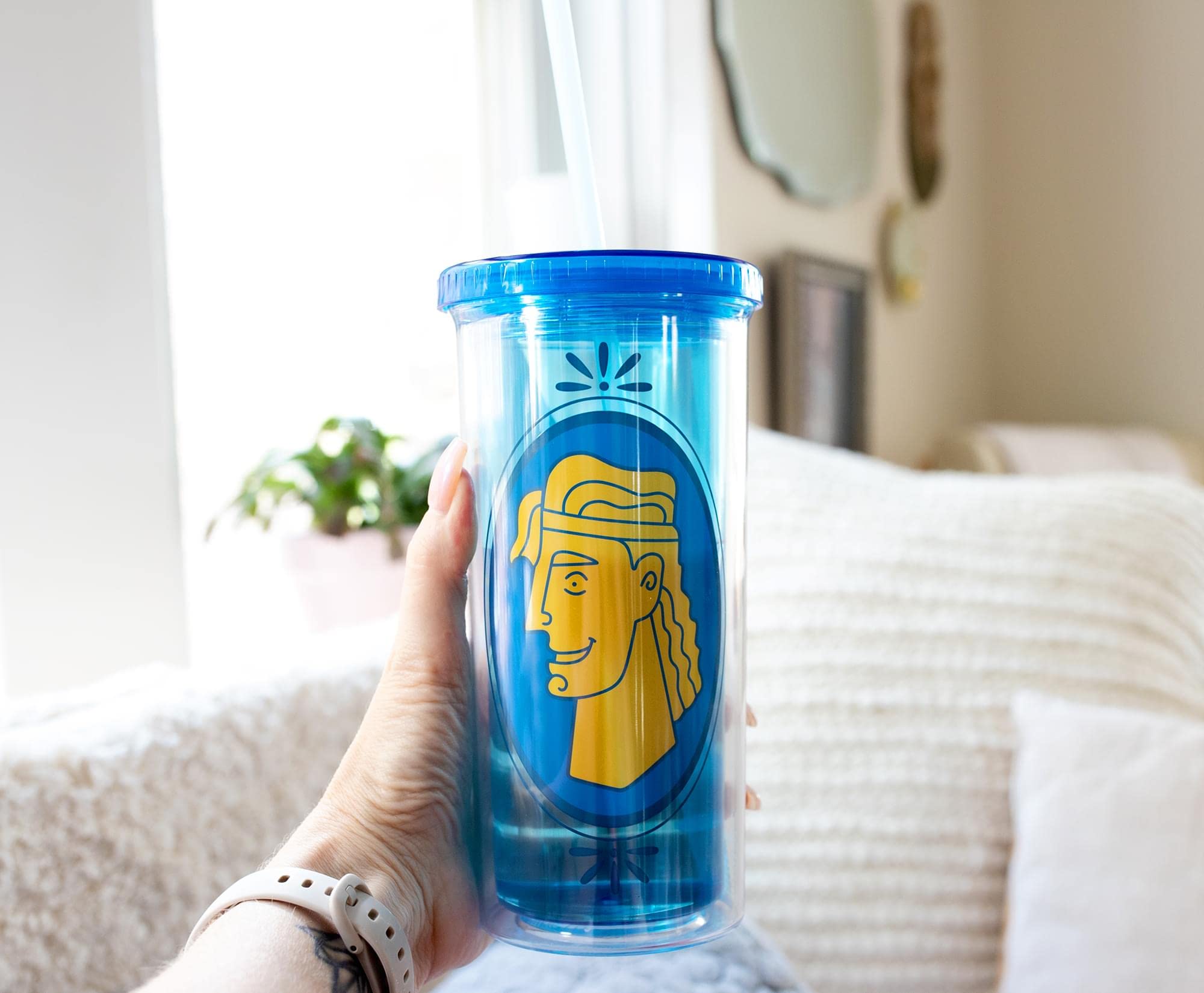 Foto 7 pulgar | Vaso De Viaje Plateado Buffalo Disney Hercules 600 Ml - Venta Internacional.