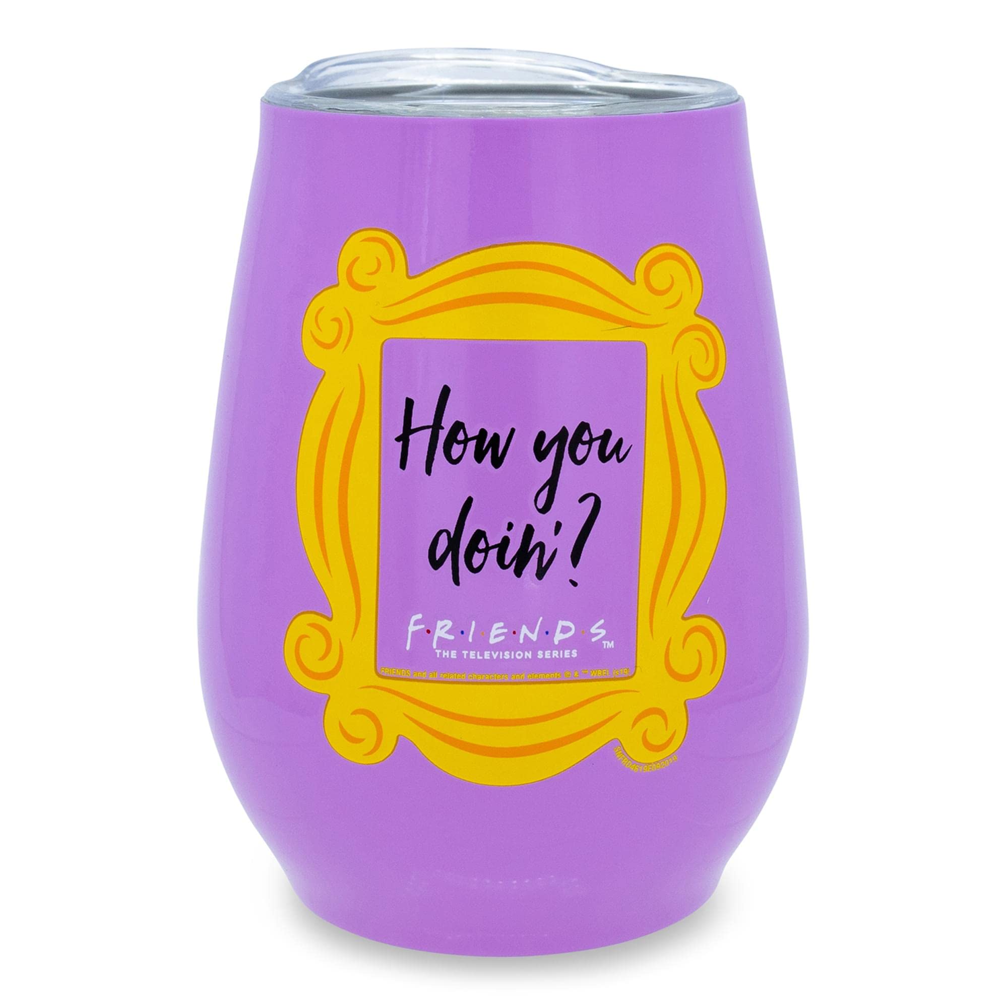 Foto 2 pulgar | Vaso Sin Tallo Silver Buffalo Friends How You Doin  300 Ml - Venta Internacional.