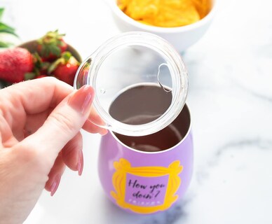 Foto 5 | Vaso Sin Tallo Silver Buffalo Friends How You Doin 300 Ml - Venta Internacional.