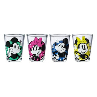 Foto 1 | Juego De Minivasos Silver Buffalo Mickey & Minnie 45 Ml 4 Piezas - Venta Internacional.