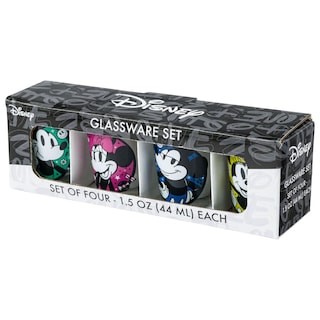 Foto 4 | Juego De Minivasos Silver Buffalo Mickey & Minnie 45 Ml 4 Piezas - Venta Internacional.