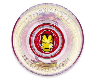 Foto 3 | Vaso Iron Man Marvel Retro De Acrílico Irrompible 480 Ml - Venta Internacional.