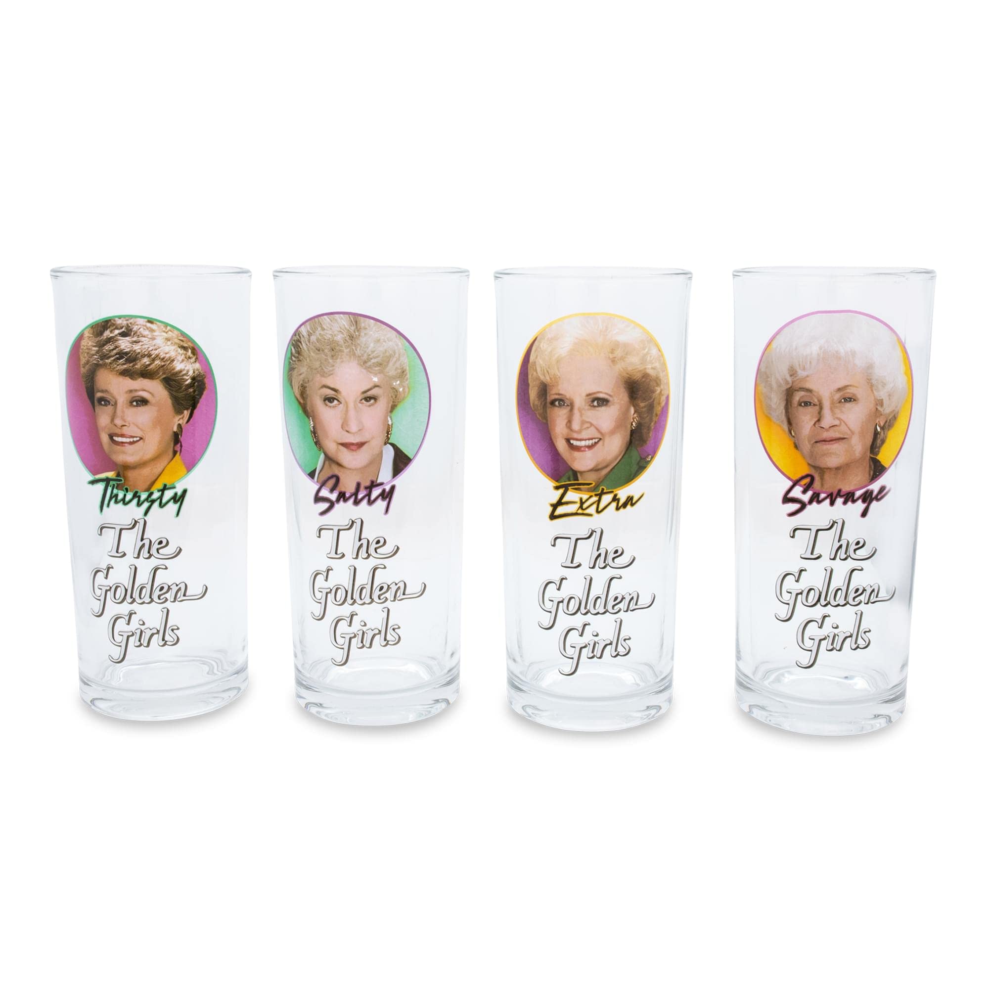 Foto 1 | Vasos Silver Buffalo The Golden Girls  300 Ml  Paquete De 4 - Venta Internacional.