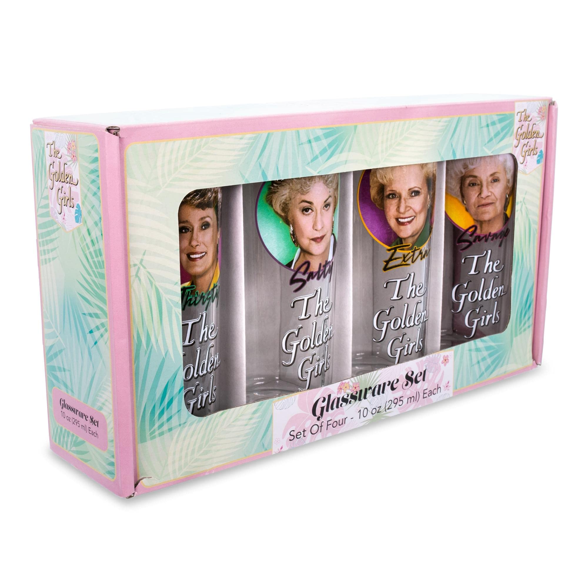 Foto 2 | Vasos Silver Buffalo The Golden Girls  300 Ml  Paquete De 4 - Venta Internacional.