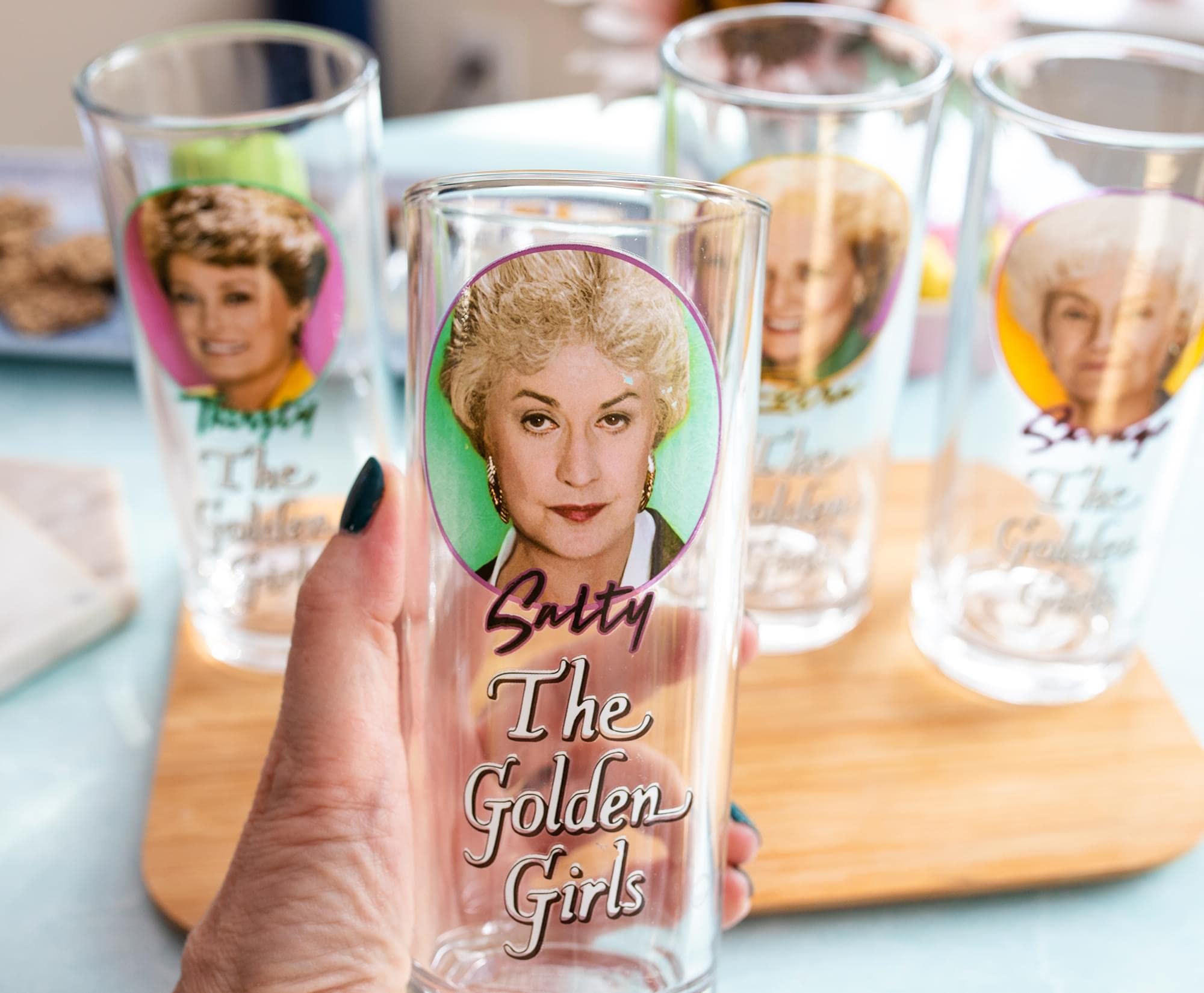 Foto 4 | Vasos Silver Buffalo The Golden Girls  300 Ml  Paquete De 4 - Venta Internacional.