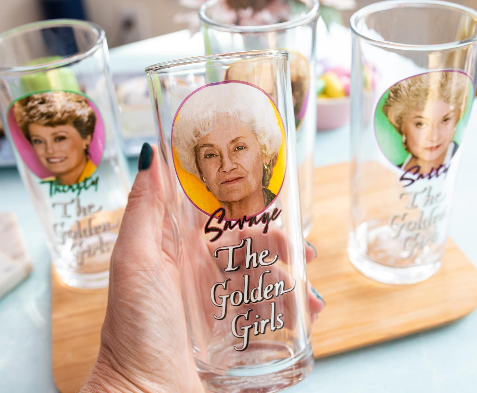 Foto 6 pulgar | Vasos Silver Buffalo The Golden Girls  300 Ml  Paquete De 4 - Venta Internacional.