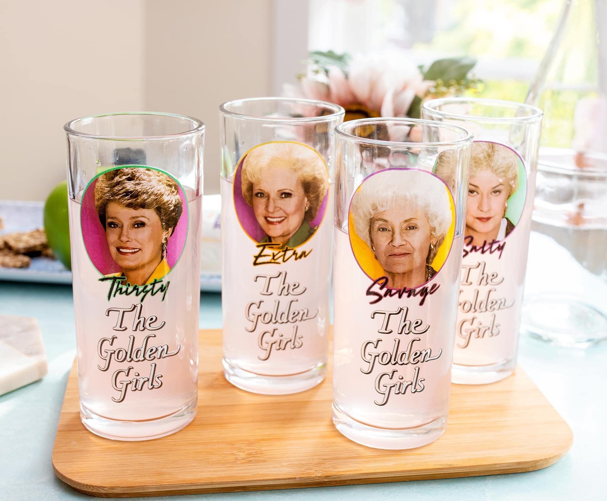 Foto 8 pulgar | Vasos Silver Buffalo The Golden Girls  300 Ml  Paquete De 4 - Venta Internacional.