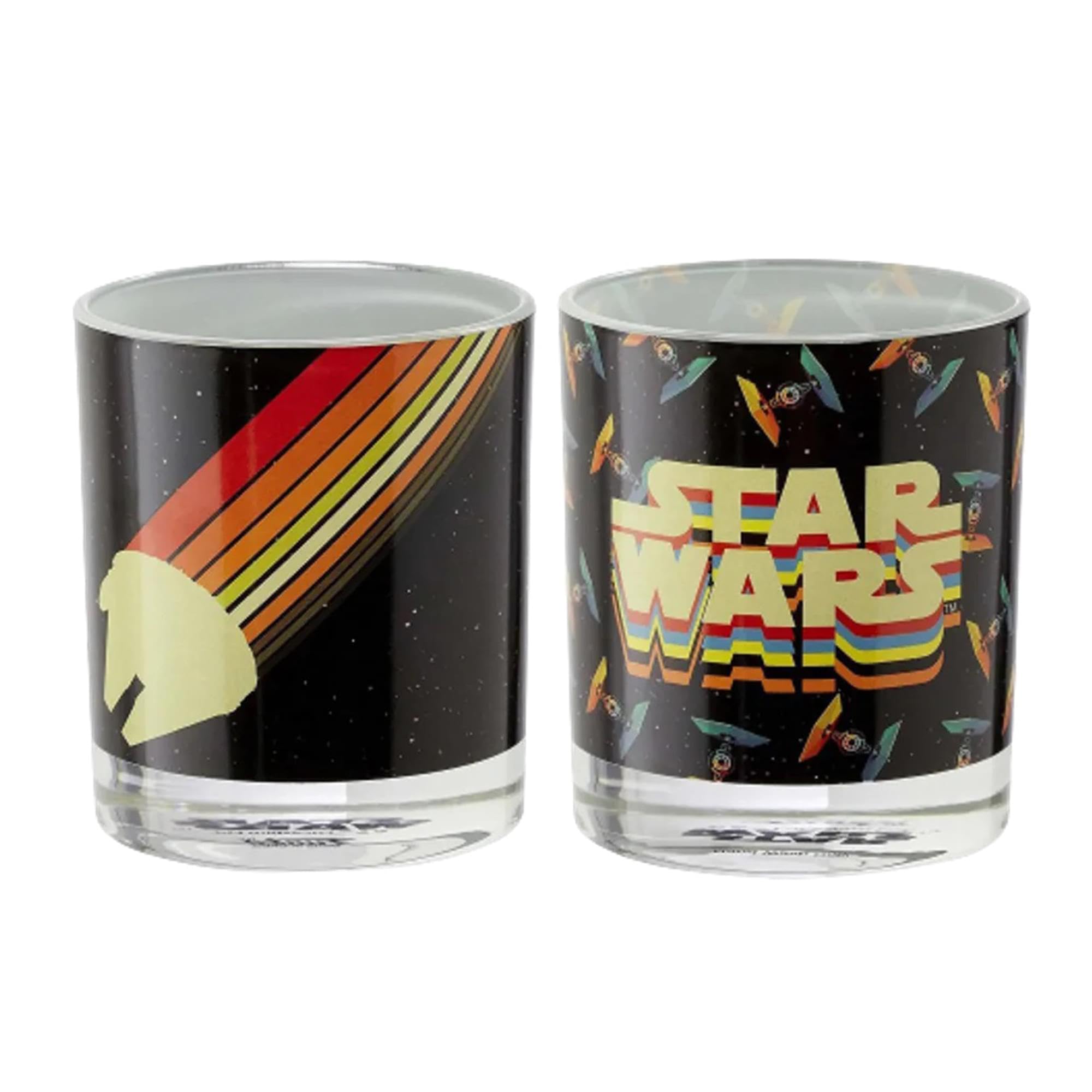 Foto 4 pulgar | Vaso De Cristal Con Tema Retro De Star Wars Funko  Paquete De 2 Unidades - Venta Internacional.