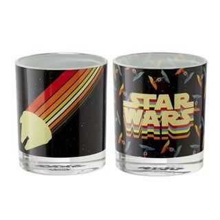 Foto 3 | Vaso De Cristal Con Tema Retro De Star Wars Funko Paquete De 2 Unidades - Venta Internacional.