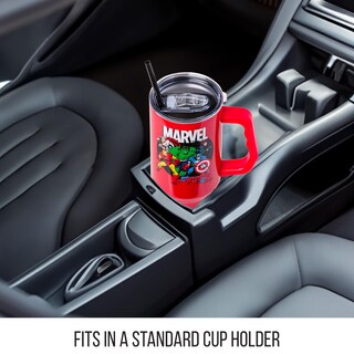Foto 5 | Vaso Plateado Buffalo Marvel Avengers De Acero Inoxidable De 1 2 L - Venta Internacional.