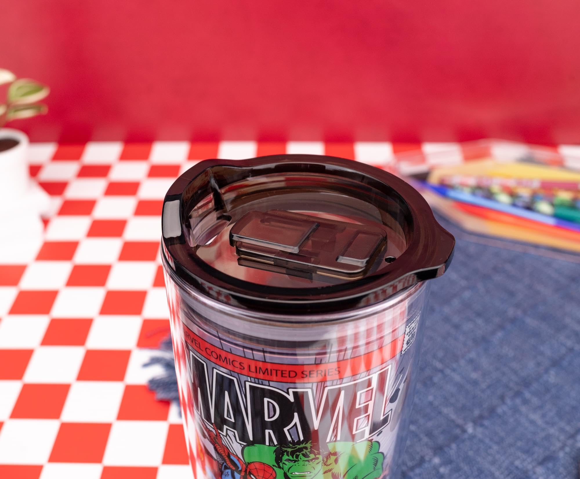 Foto 7 pulgar | Vaso De Viaje Plateado Buffalo Marvel Avengers  600 Ml - Venta Internacional.