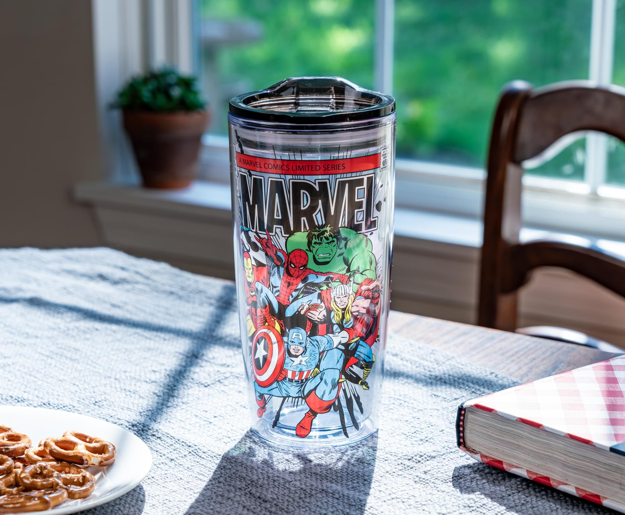 Foto 8 pulgar | Vaso De Viaje Plateado Buffalo Marvel Avengers  600 Ml - Venta Internacional.