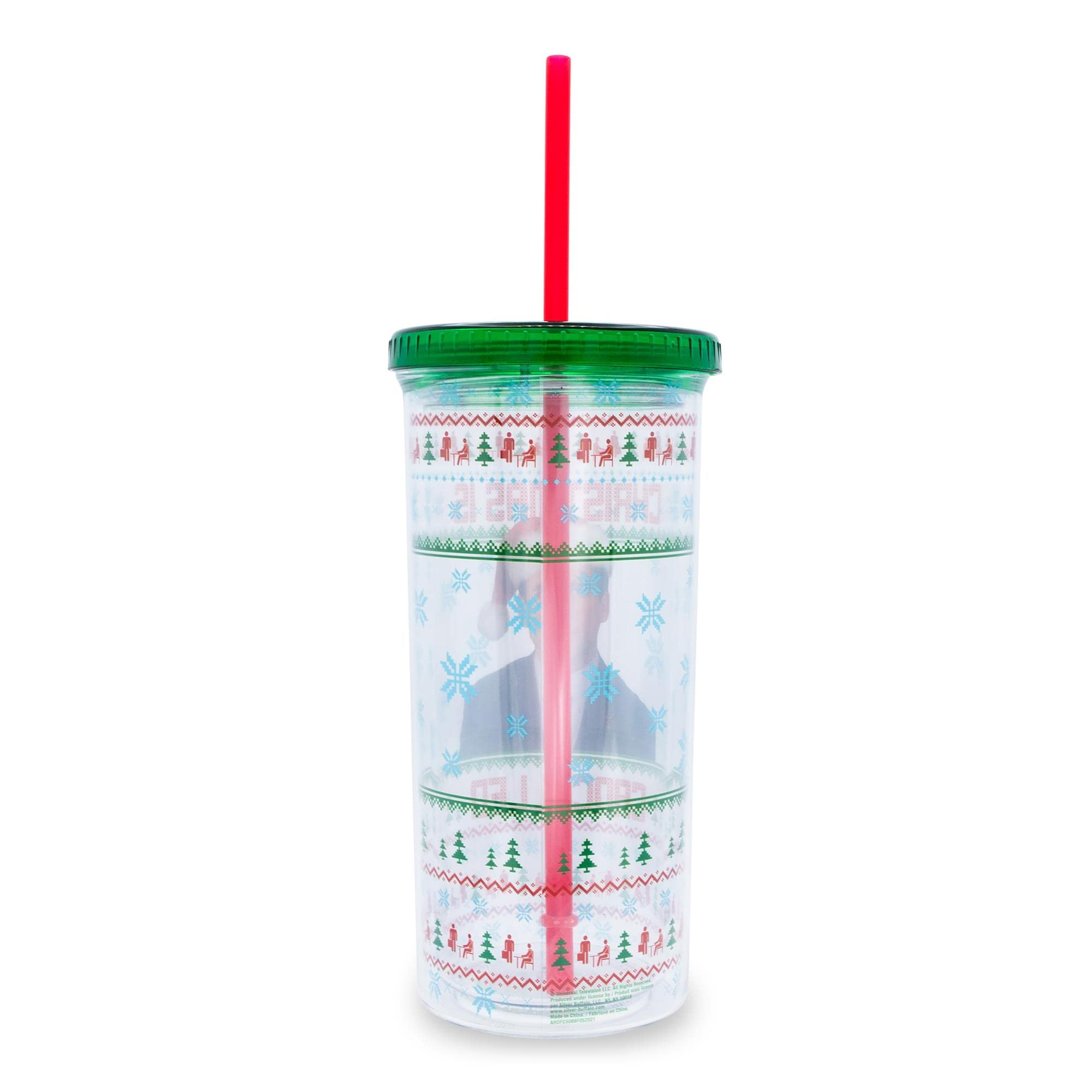 Foto 2 | Vaso Carnival Cold Cup Plateado Buffalo The Office  20 Ml - Venta Internacional.