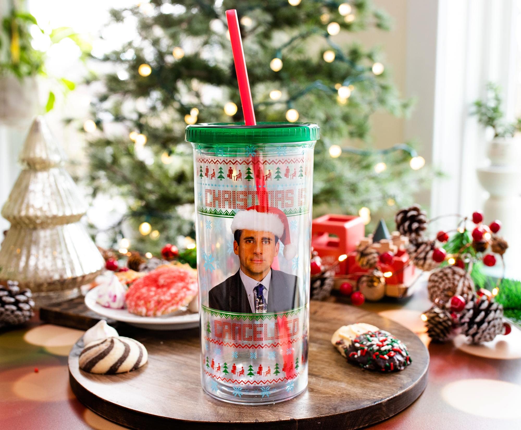 Foto 4 | Vaso Carnival Cold Cup Plateado Buffalo The Office  20 Ml - Venta Internacional.