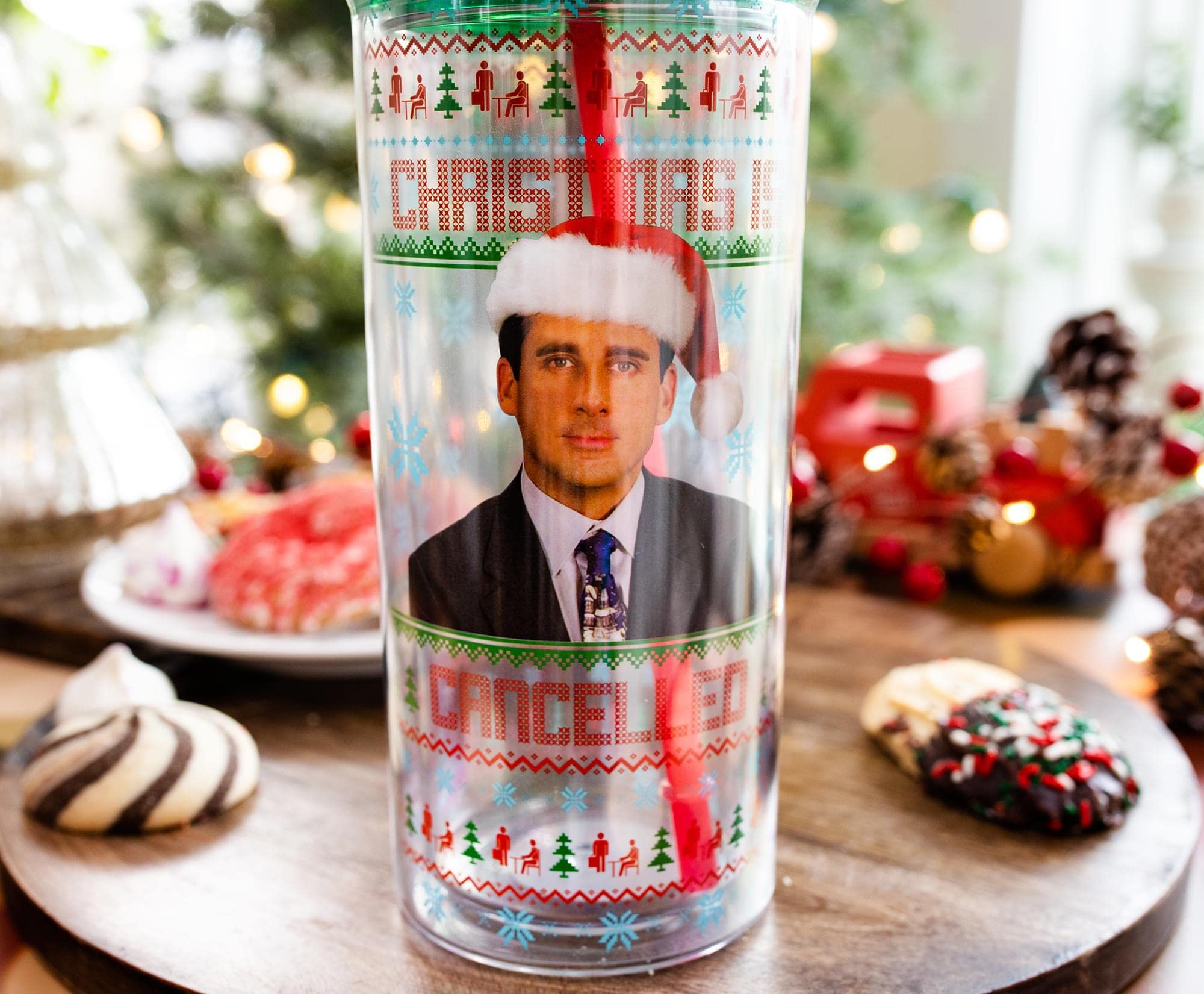 Foto 5 | Vaso Carnival Cold Cup Plateado Buffalo The Office  20 Ml - Venta Internacional.