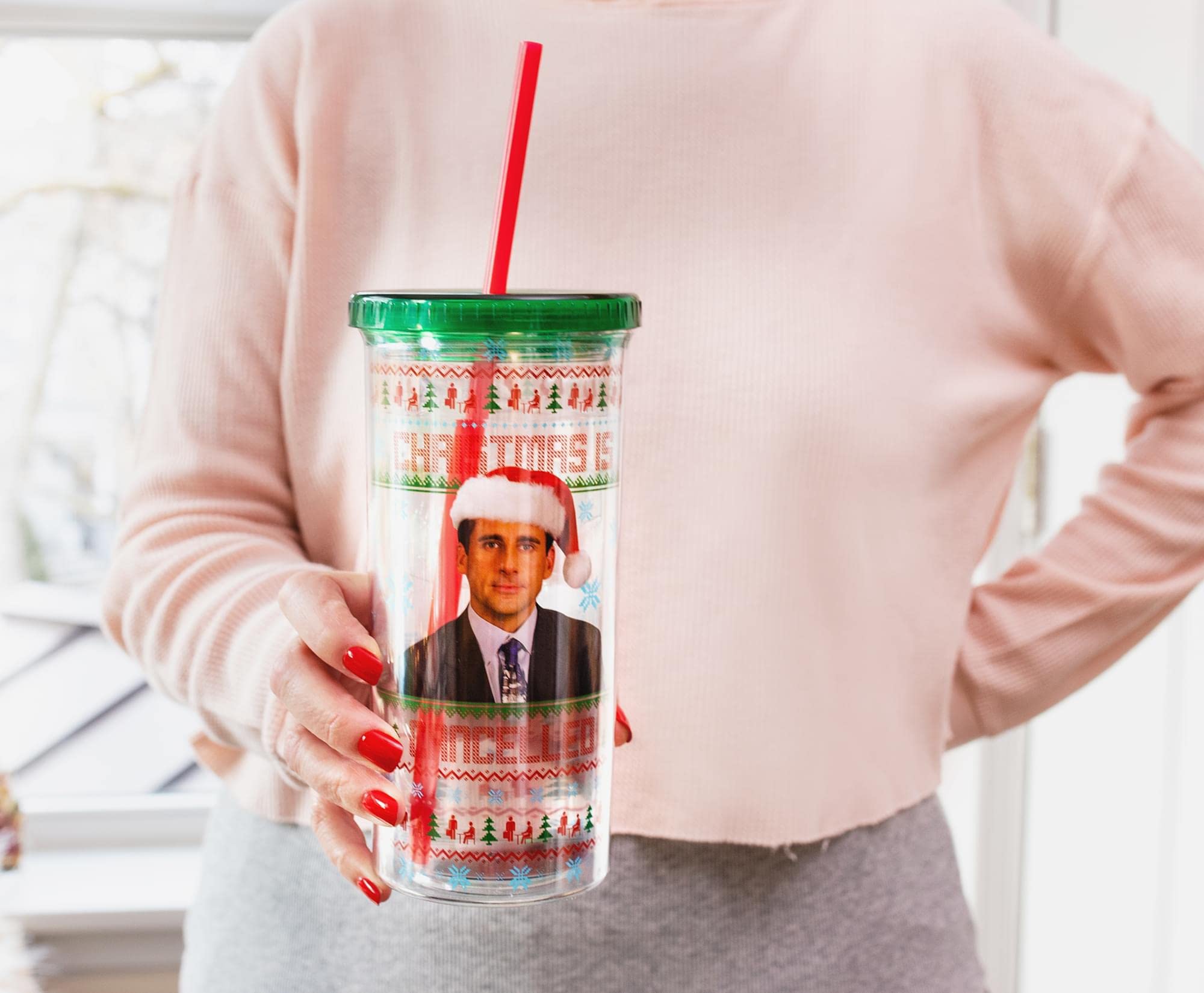 Foto 7 | Vaso Carnival Cold Cup Plateado Buffalo The Office  20 Ml - Venta Internacional.