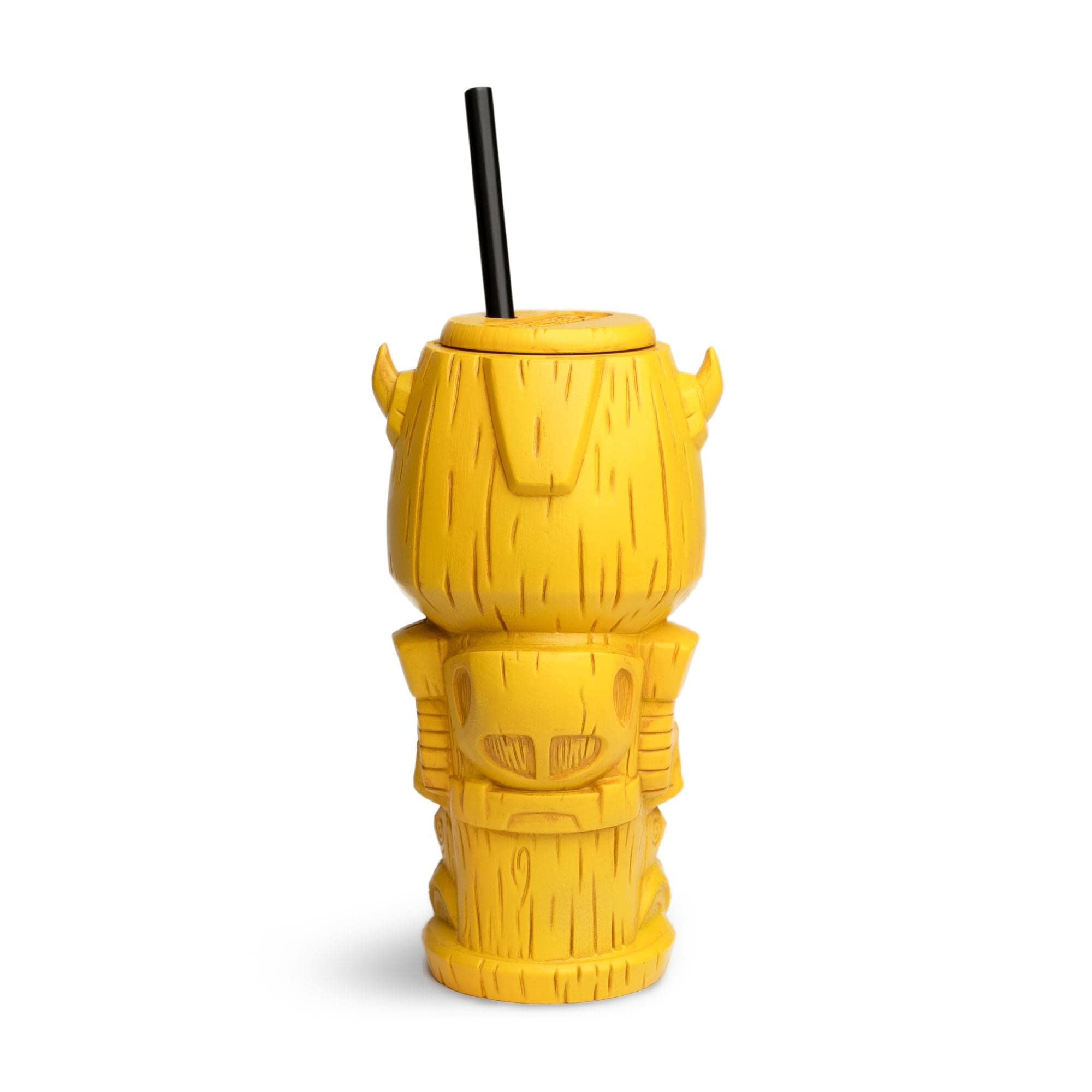 Foto 3 pulgar | Vaso Transformers Geeki Tikis Bumblebee De 750 Ml Con Pajita - Venta Internacional.