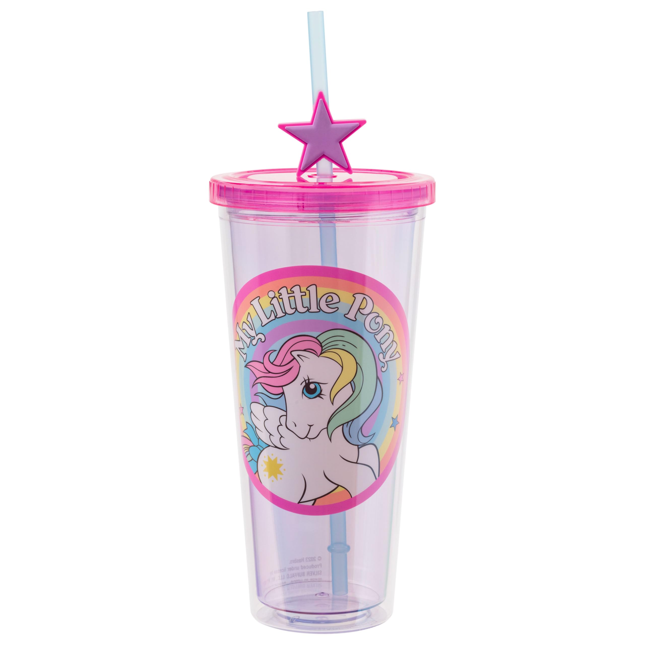 Foto 2 pulgar | Vaso Para Bebidas Frías Silver Buffalo My Little Pony Starshine 700 Ml - Venta Internacional.