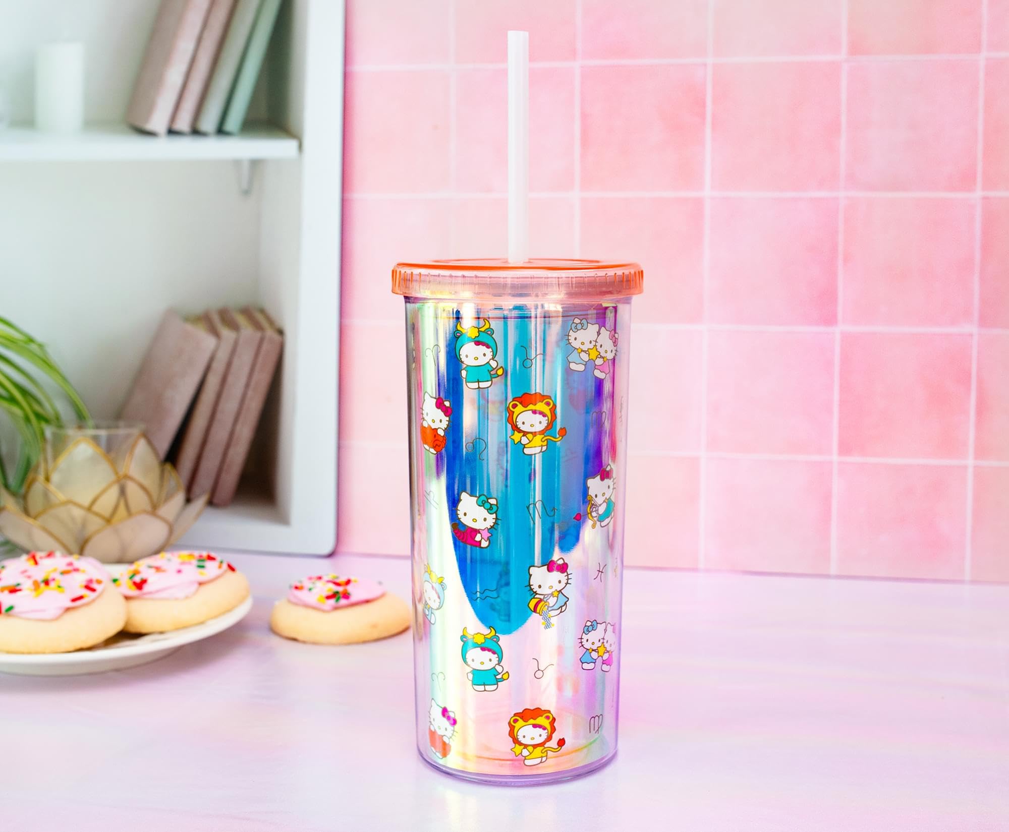 Foto 4 pulgar | Copa Carnival Silver Buffalo Sanrio Hello Kitty Zodiac 590 Ml - Venta Internacional.