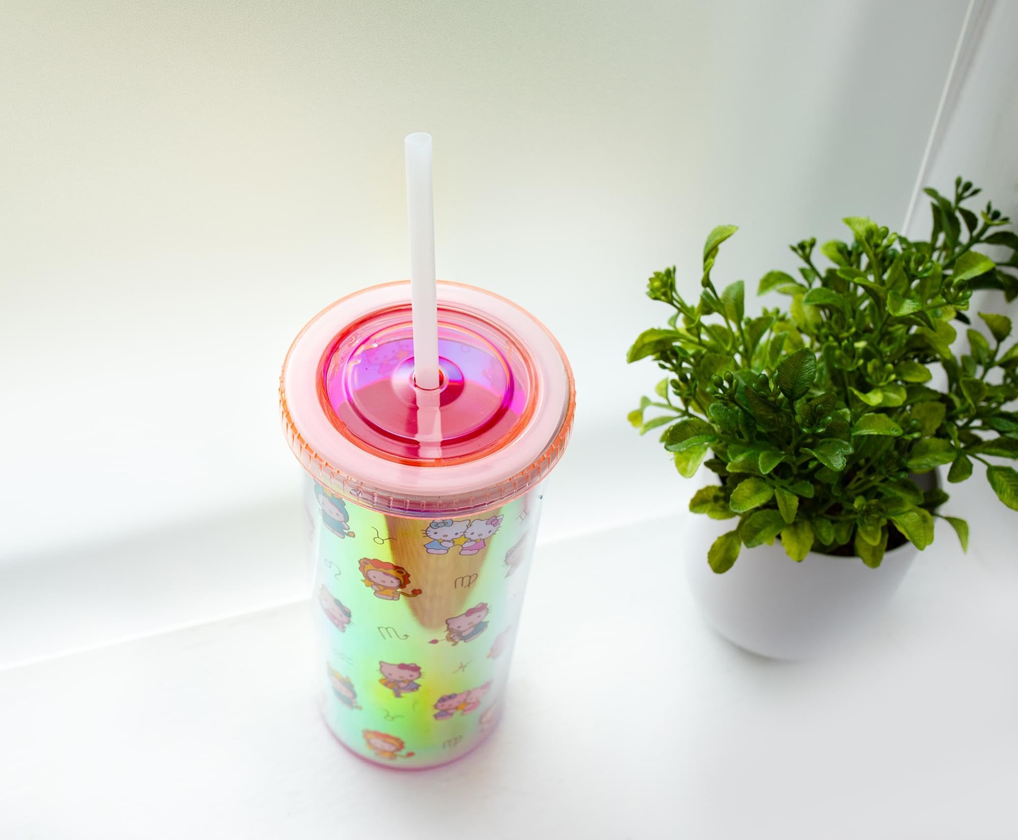 Foto 6 | Copa Carnival Silver Buffalo Sanrio Hello Kitty Zodiac 590 Ml - Venta Internacional.