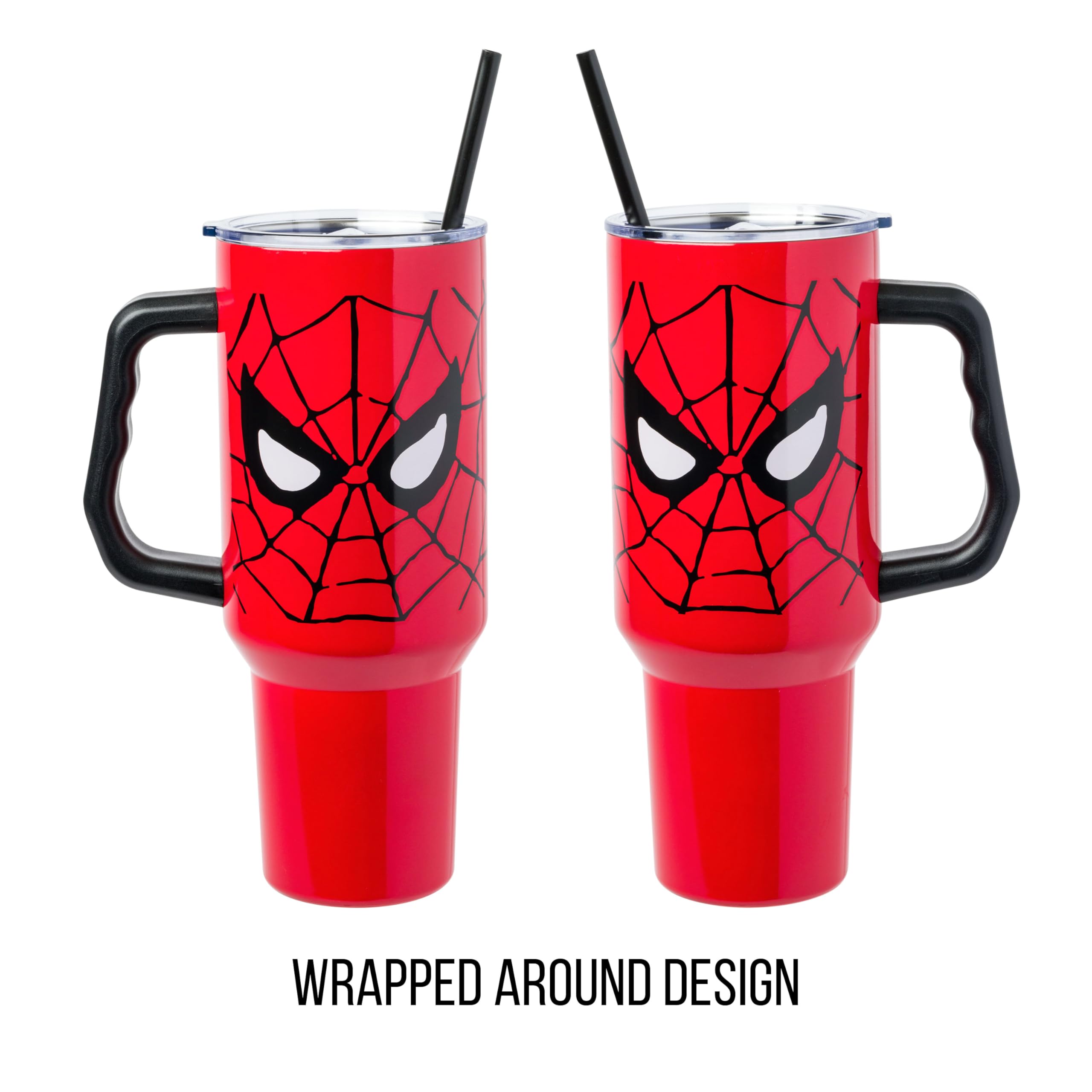 Foto 3 pulgar | Vaso Plateado Buffalo Marvel Avengers Spider-man 1.2 L - Venta Internacional.