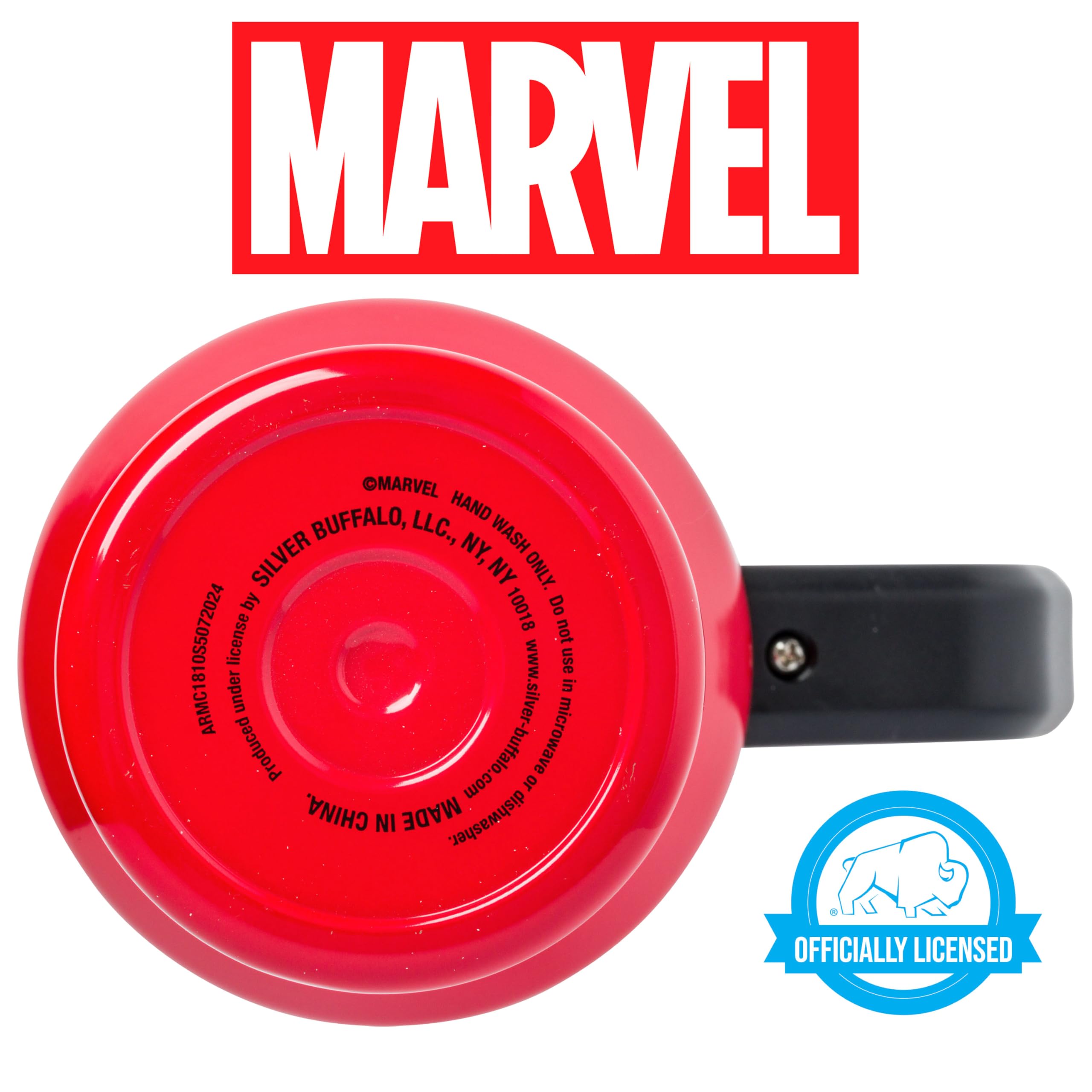 Foto 4 | Vaso Plateado Buffalo Marvel Avengers Spider-man 1.2 L - Venta Internacional.