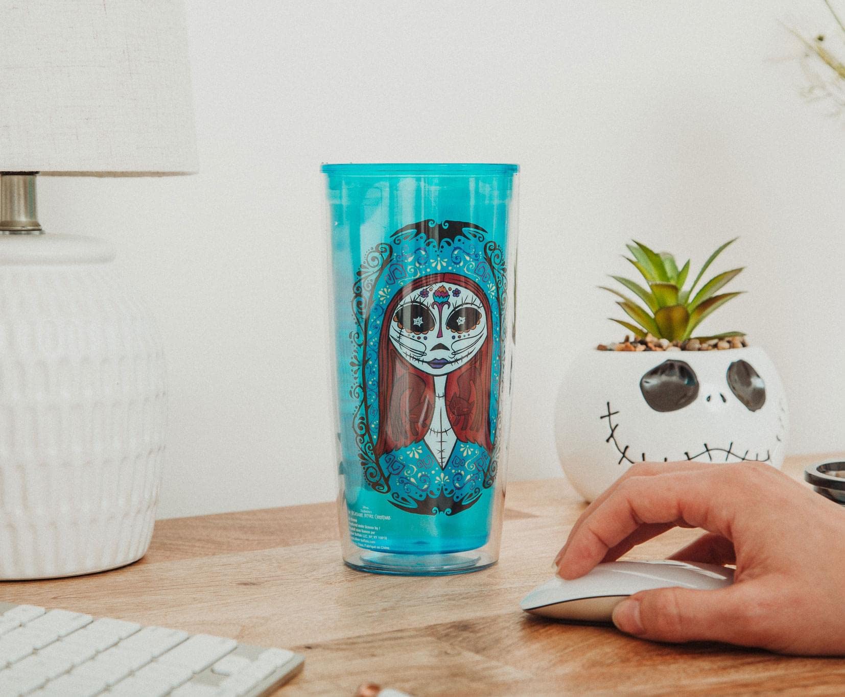 Foto 5 pulgar | Vaso De Viaje Toynk Disney Nightmare Before Christmas  600 Ml - Venta Internacional.