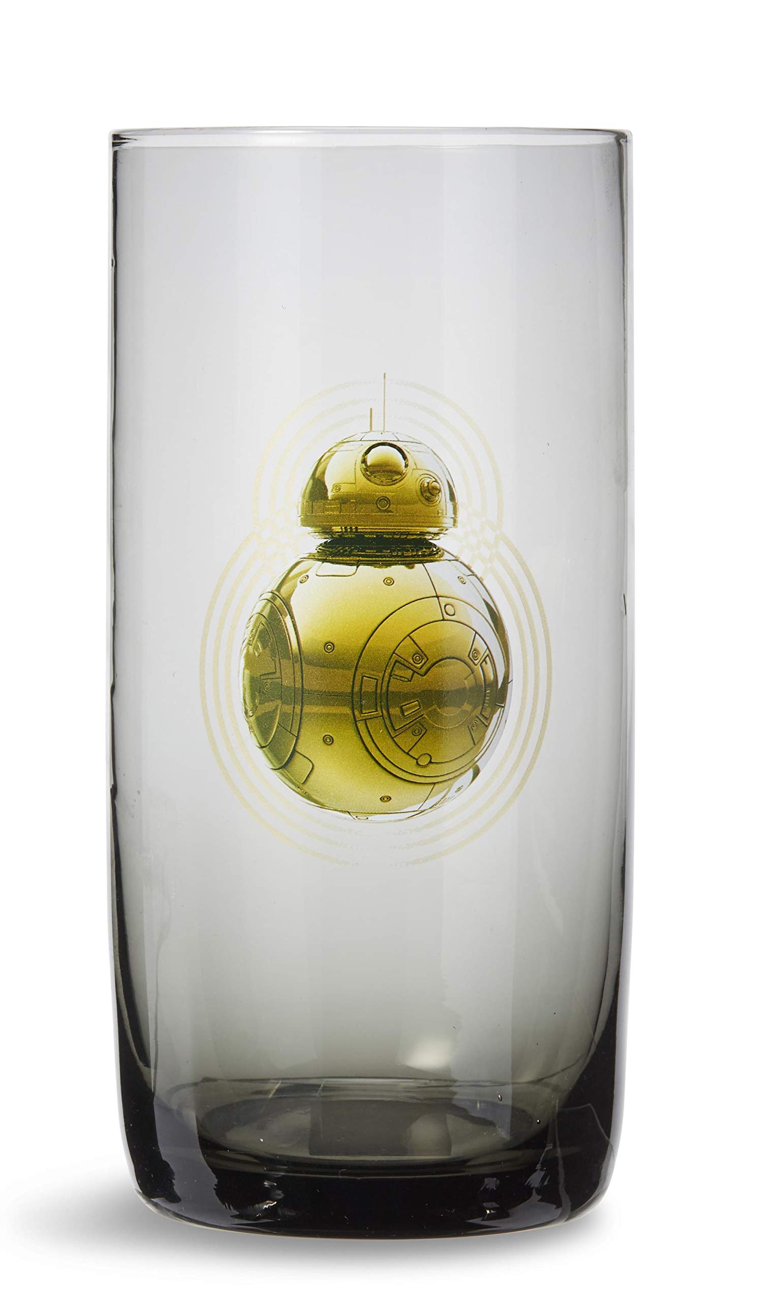 Foto 2 pulgar | Vaso De Cristal Con El Logotipo De Star Wars Bb-8  590 Ml  Negro - Venta Internacional.