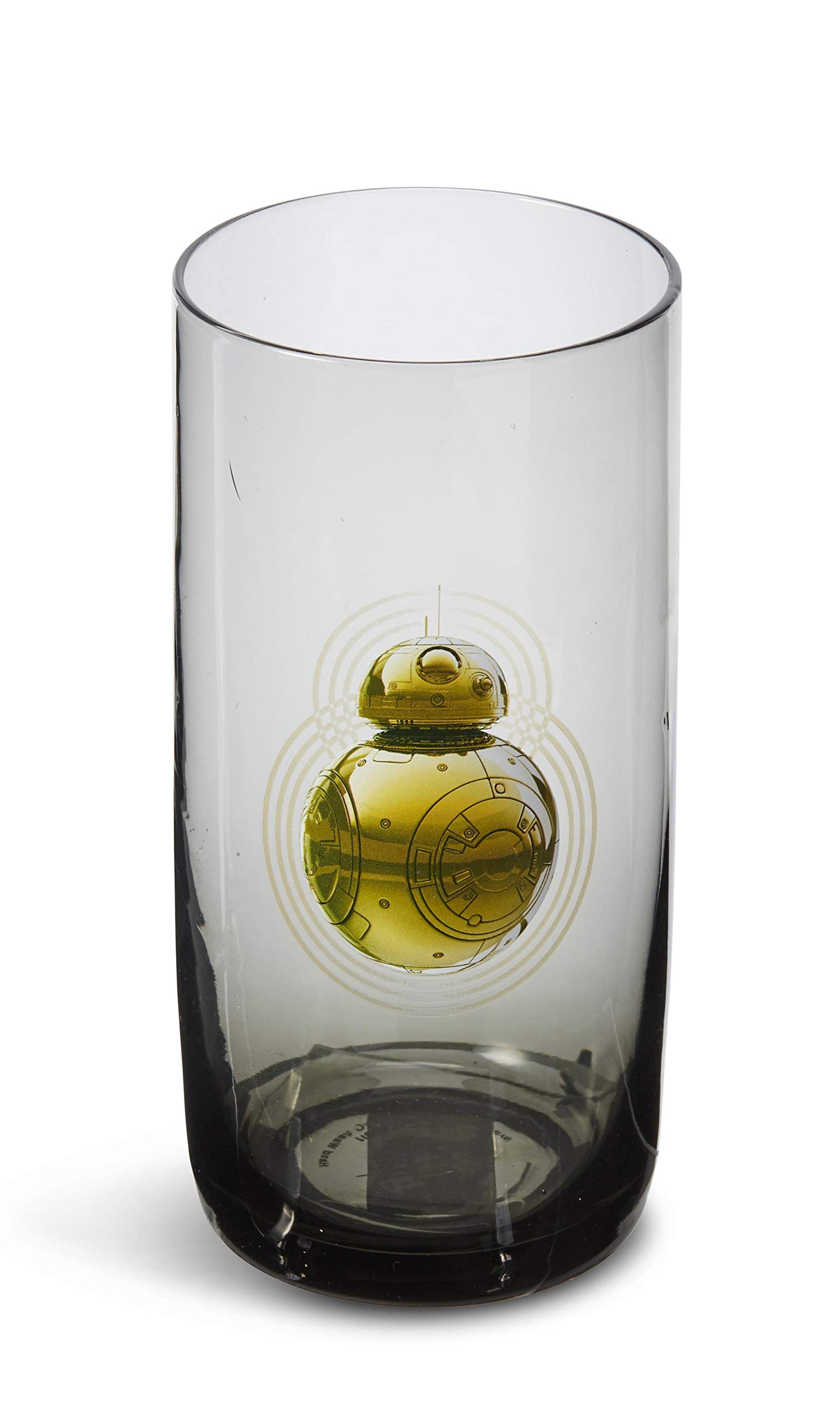 Foto 6 pulgar | Vaso De Cristal Con El Logotipo De Star Wars Bb-8  590 Ml  Negro - Venta Internacional.