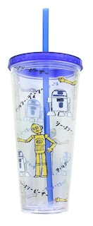 Foto 1 | Vaso Se7en20 Star Wars Kanji Droids R2d2/c3po De Plástico - Venta Internacional.