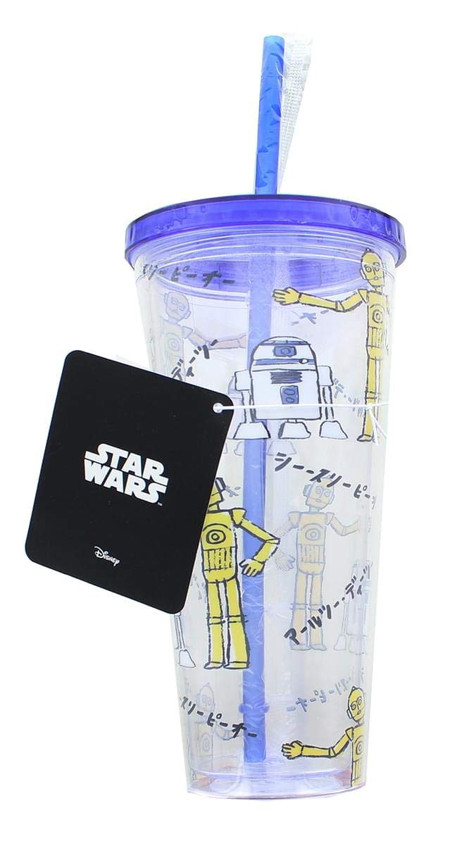 Foto 6 pulgar | Vaso Se7en20 Star Wars Kanji Droids R2d2/c3po De Plástico - Venta Internacional.