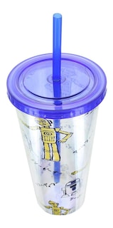 Foto 6 | Vaso Se7en20 Star Wars Kanji Droids R2d2/c3po De Plástico - Venta Internacional.