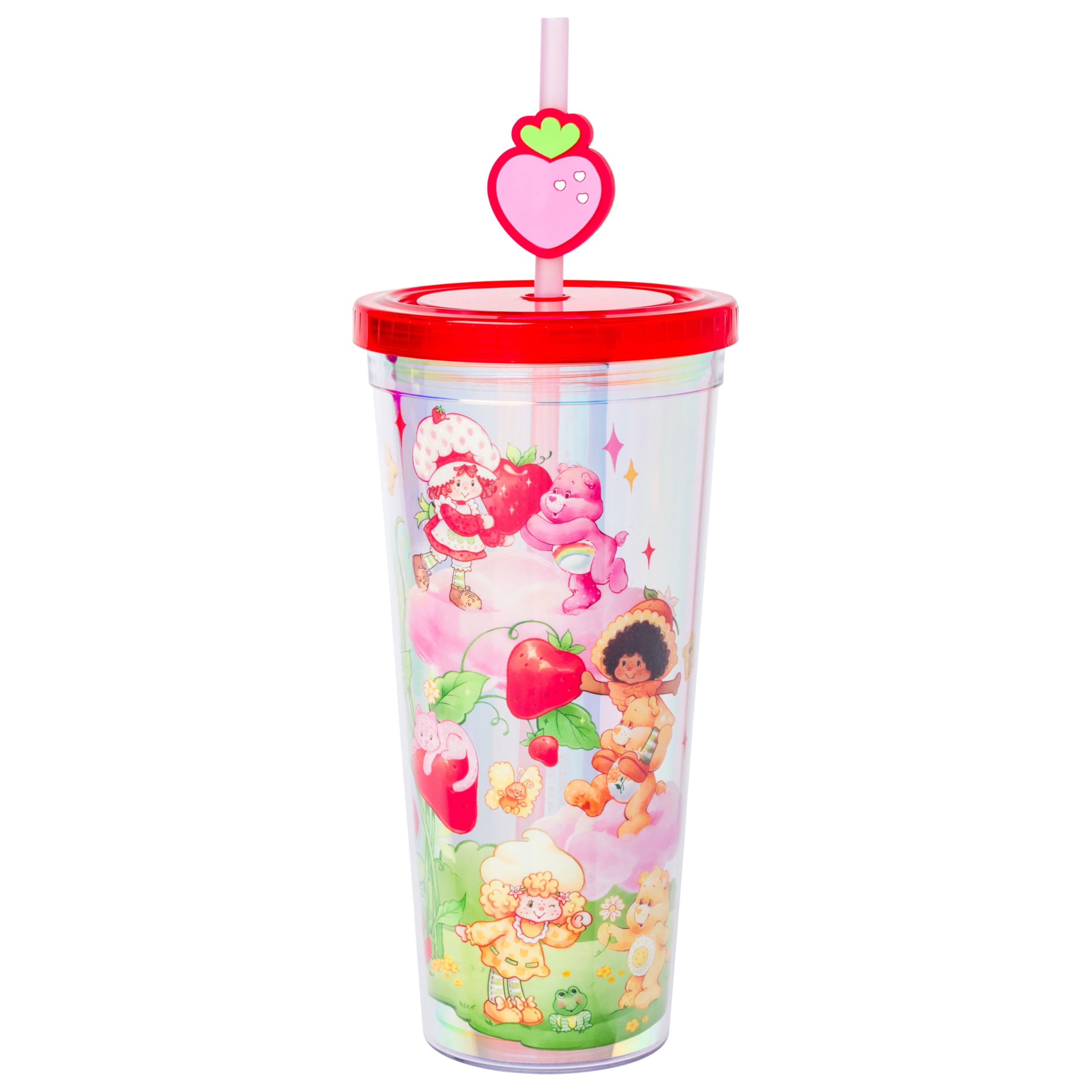 Foto 2 pulgar | Tarta De Fresas Cold Cup Silver Buffalo Care Bears  700 Ml - Venta Internacional.