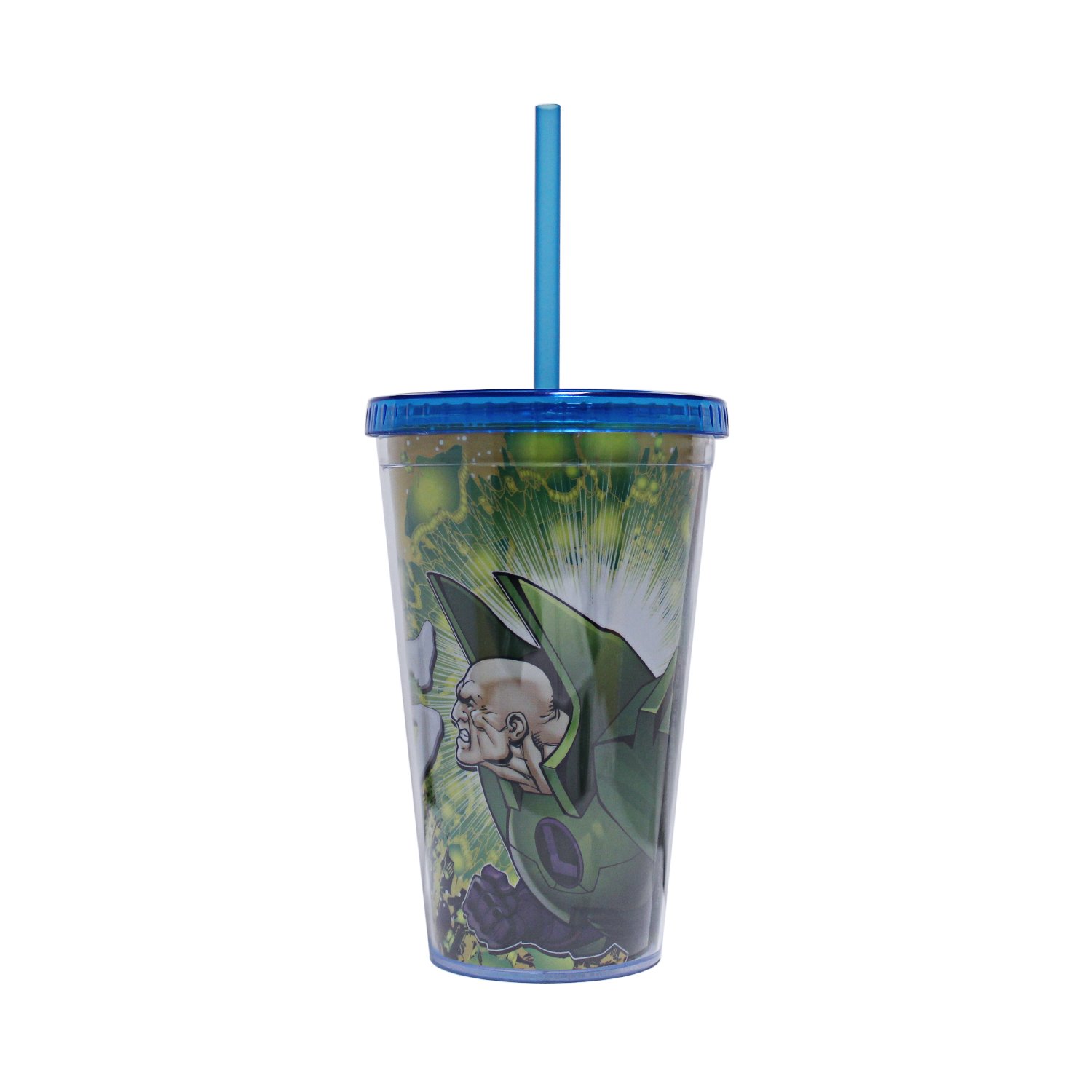 Foto 3 pulgar | Copa Fría De Plata Buffalo Dc Comics Superman Vs Lex Luthor  480 Ml - Venta Internacional.